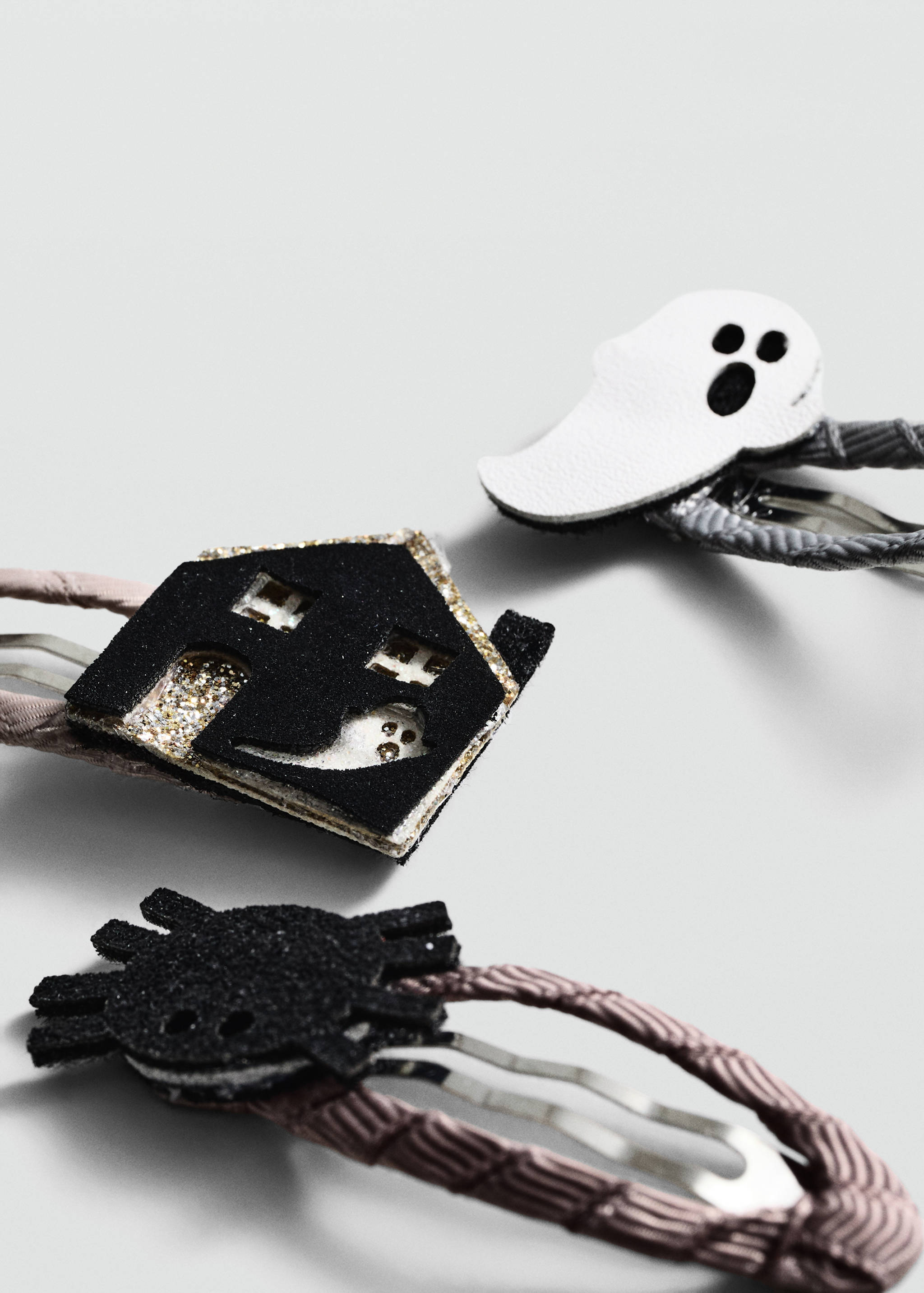 Pack of 3 Halloween hair pins - Medium plane