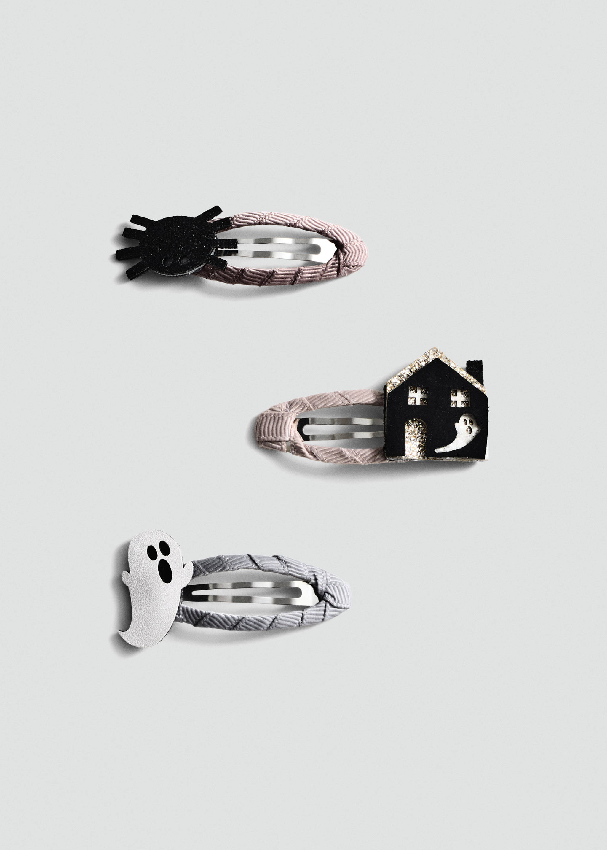Pack of 3 Halloween hair pins - Article without model