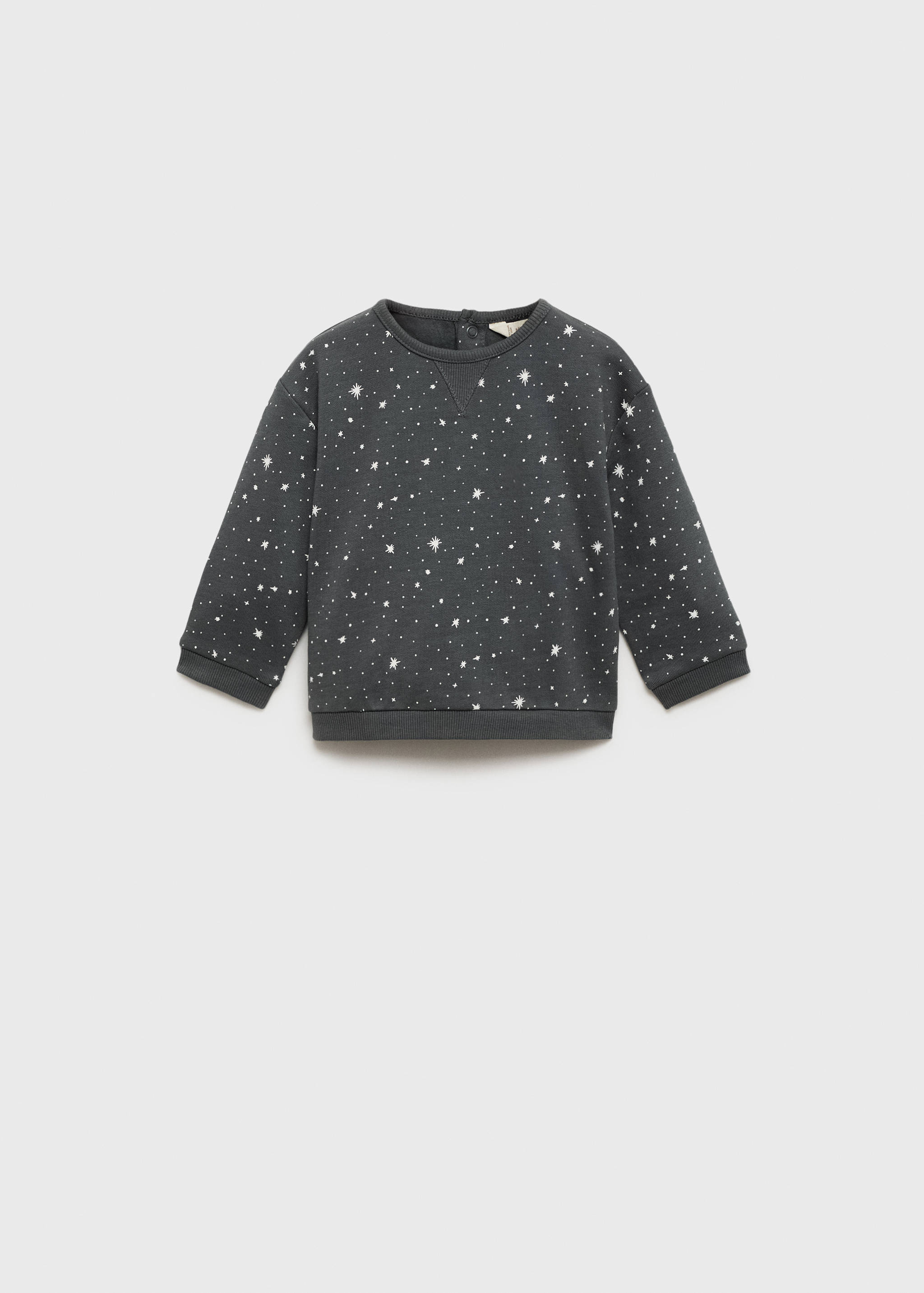 Sweat-shirt coton imprimé - Article sans modèle