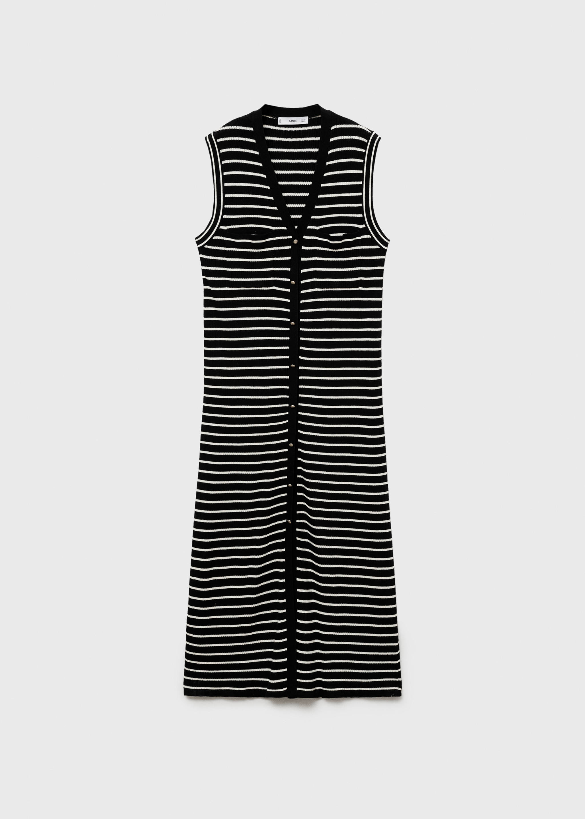 Vestido punto rayas - Artículo sin modelo