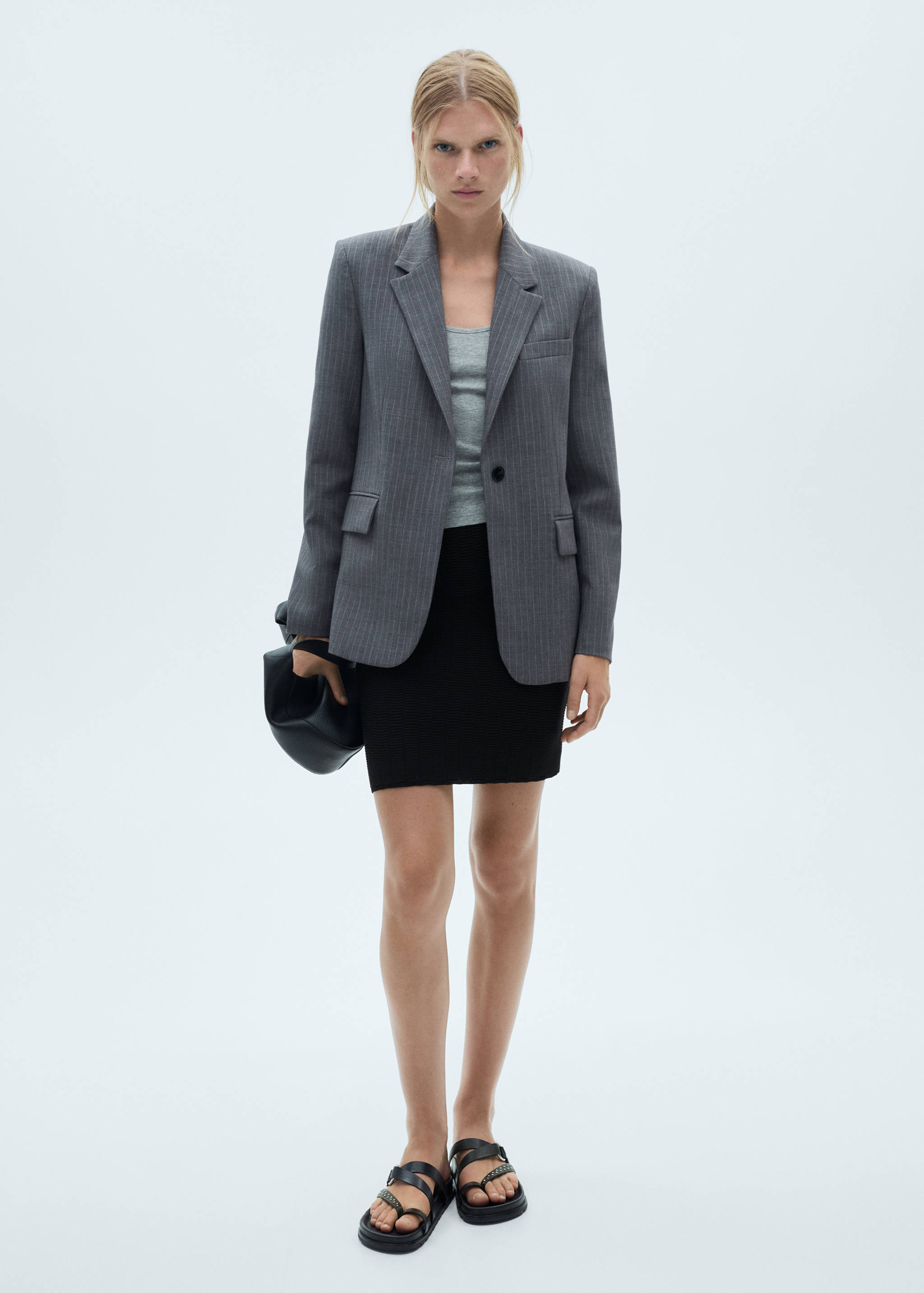 Knitted miniskirt - Details of the article 2