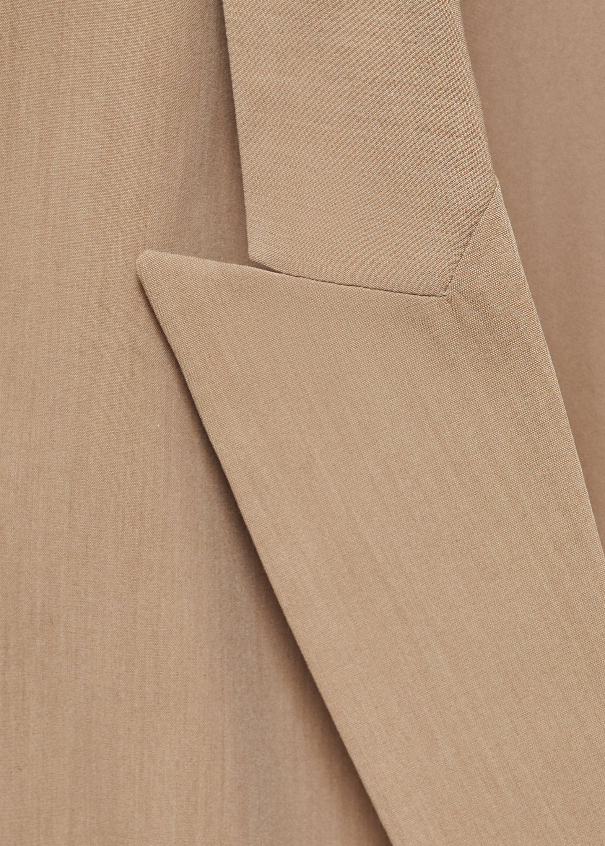 Suit vest with lapels - Details of the article 8