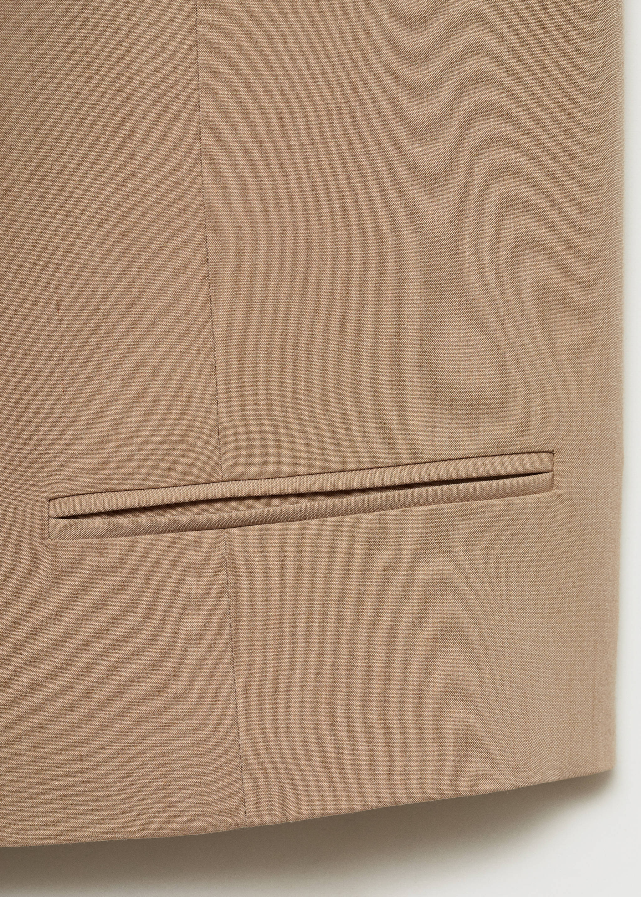 Suit vest with lapels - Details of the article 0