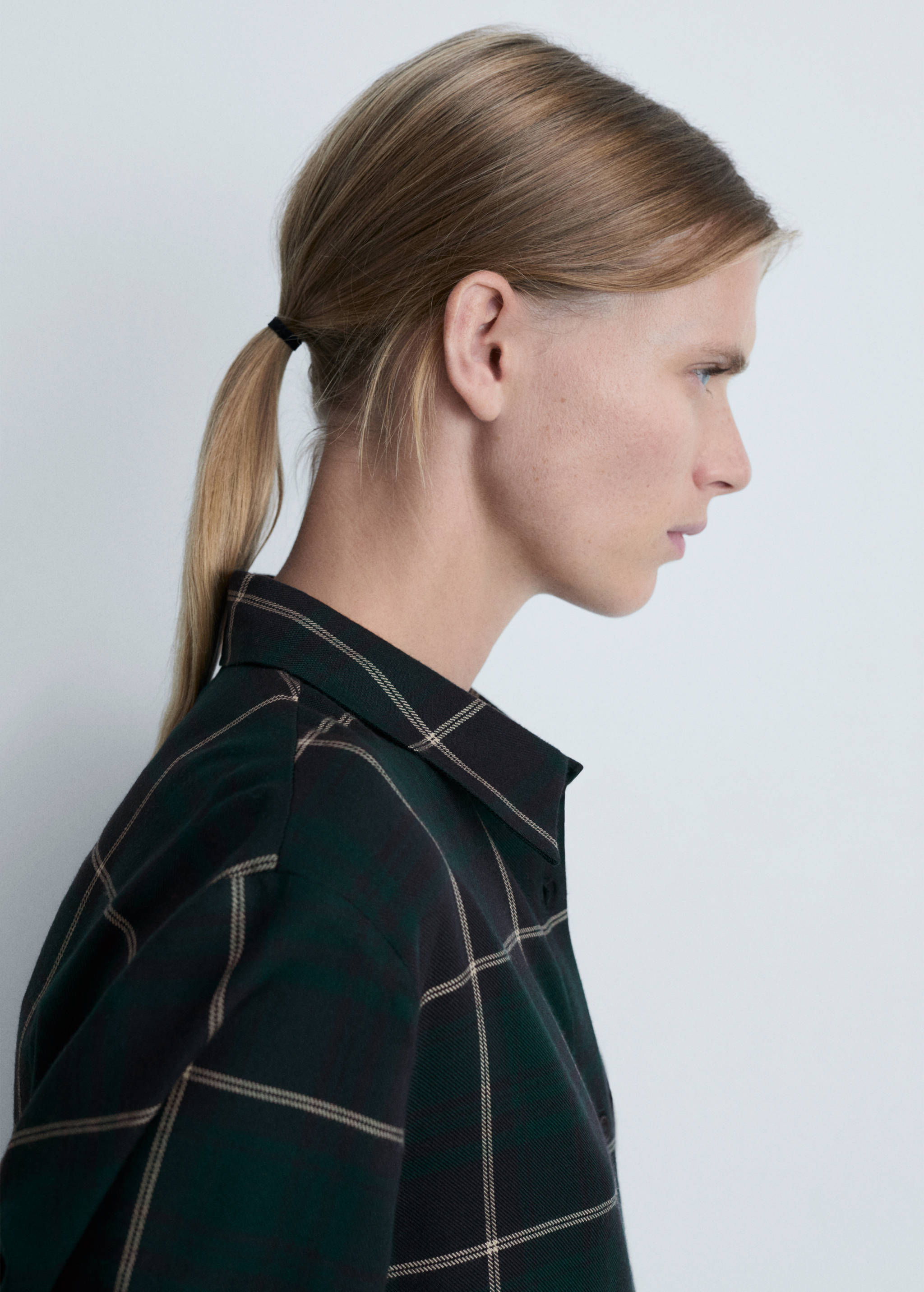 Camisa pijama cuadros franela - Detalle del artículo 1