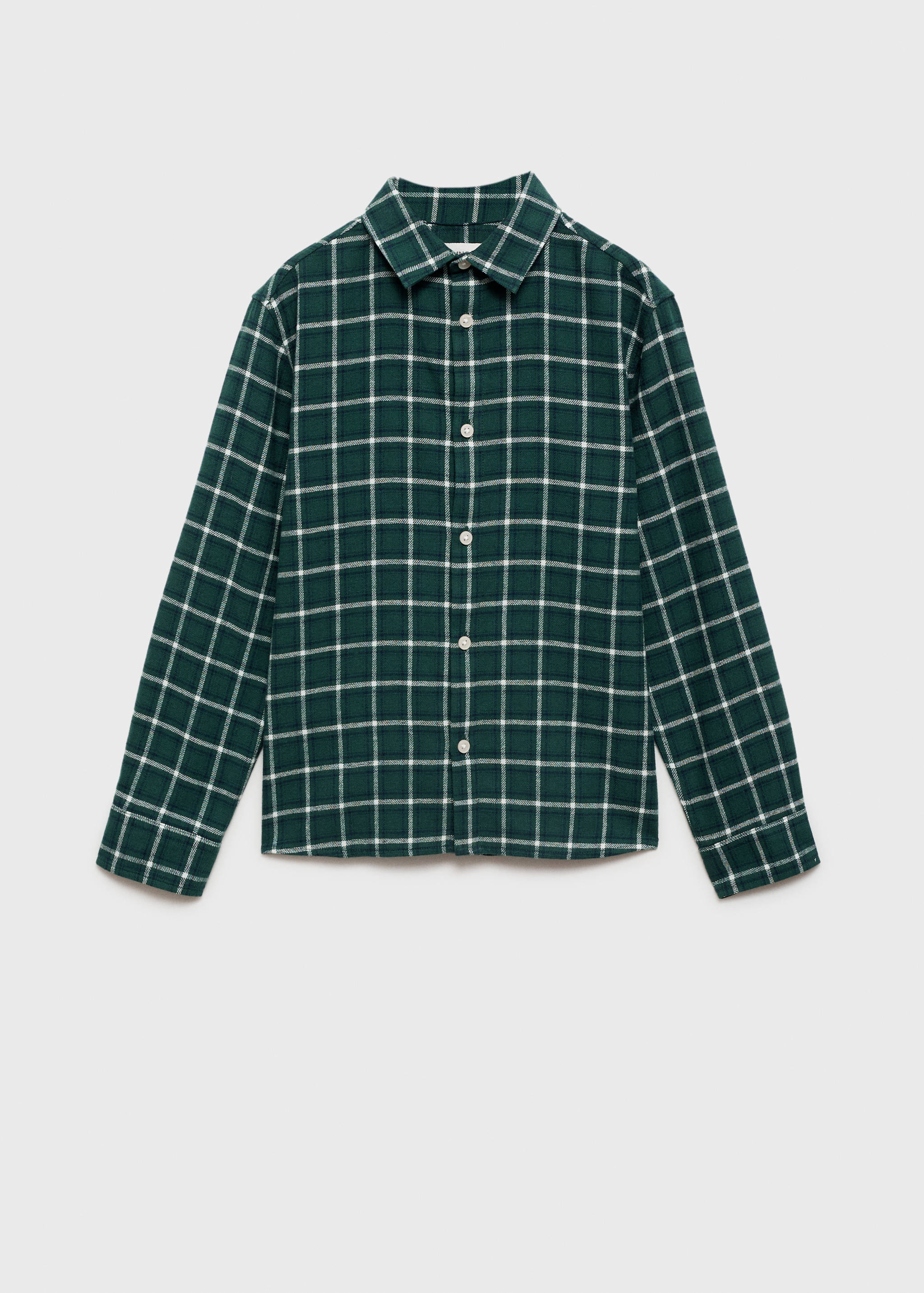 Check cotton shirt - Article without model