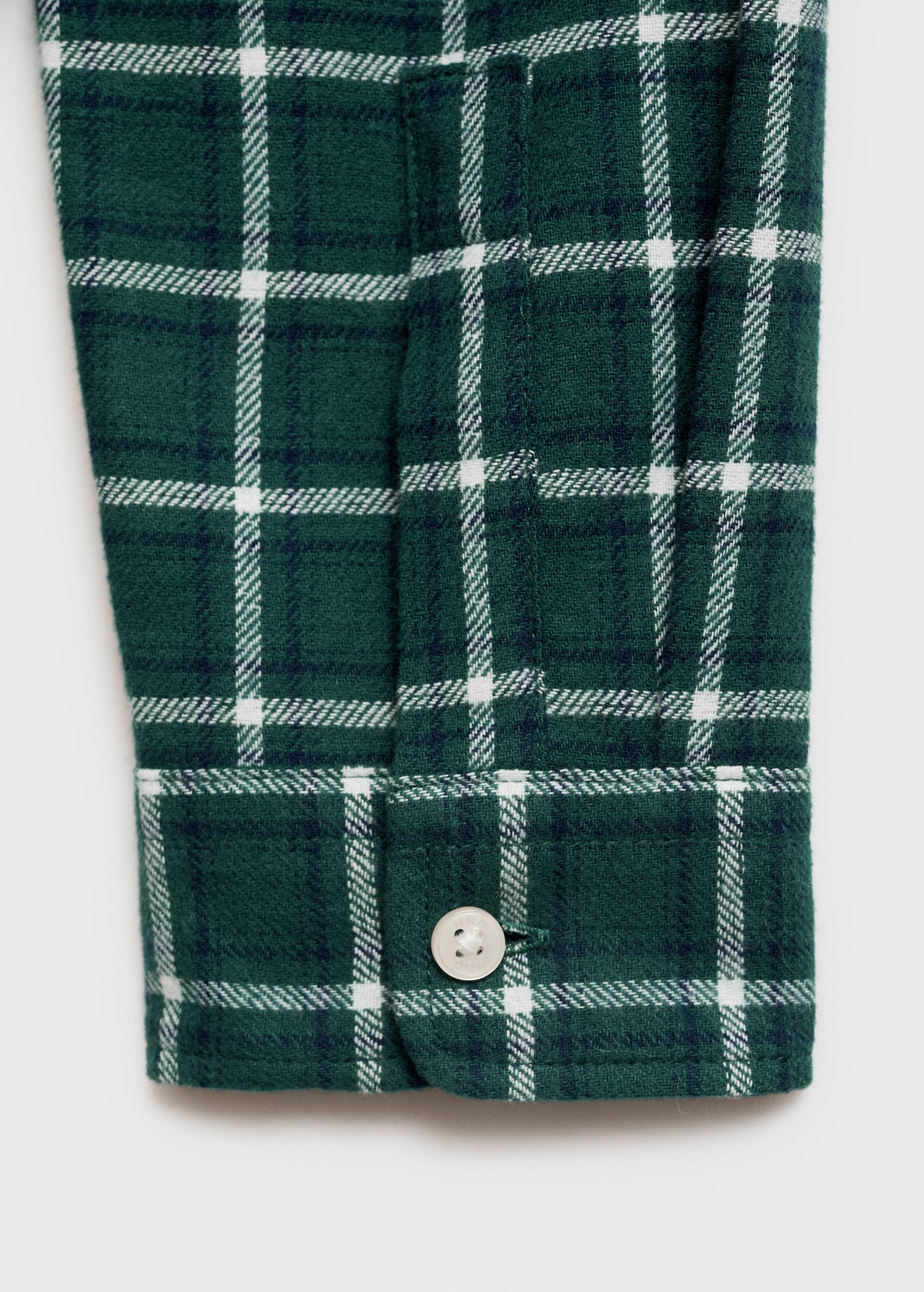 Check cotton shirt - Details of the article 0