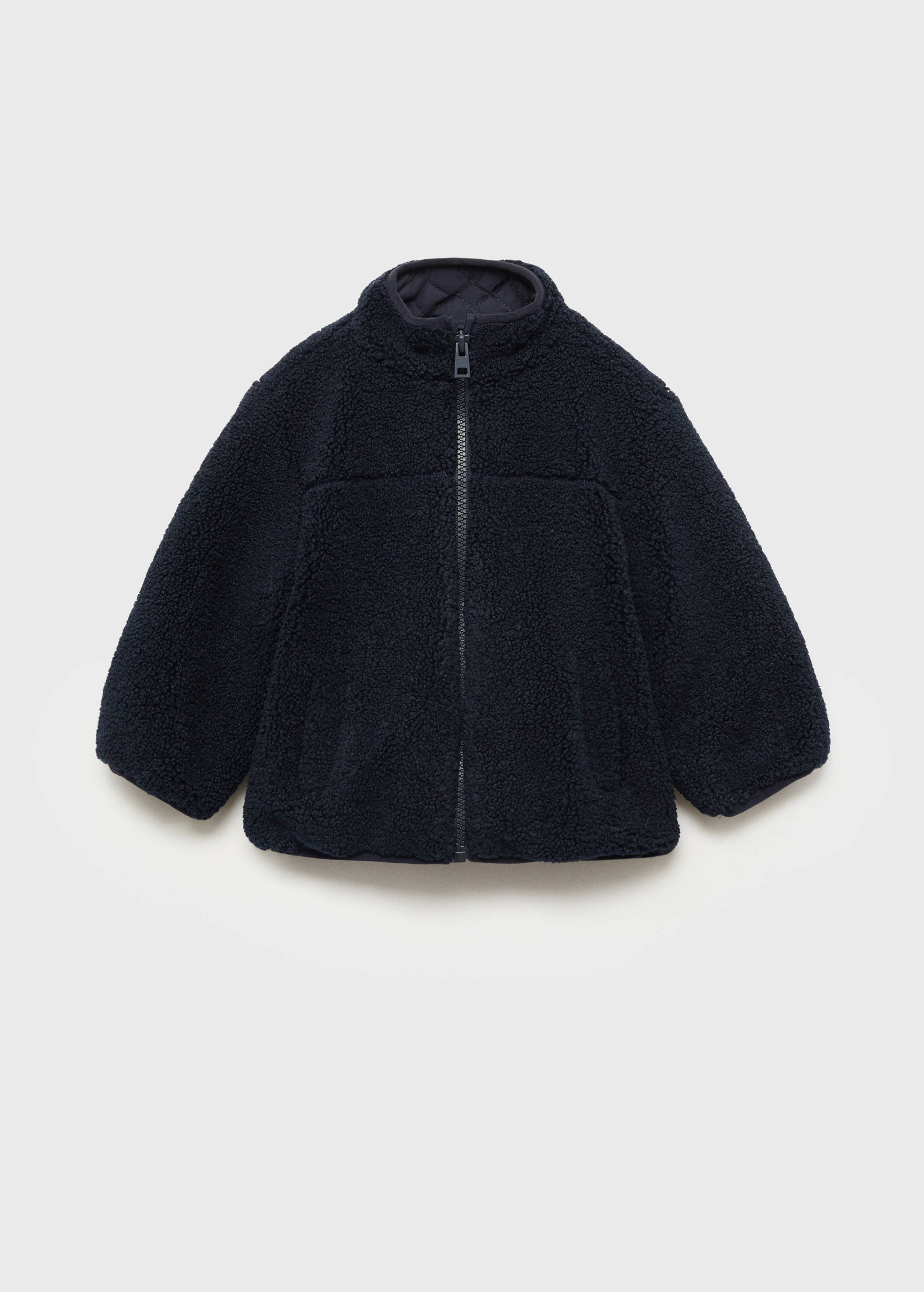 Shearling-effect jacket - Article without model