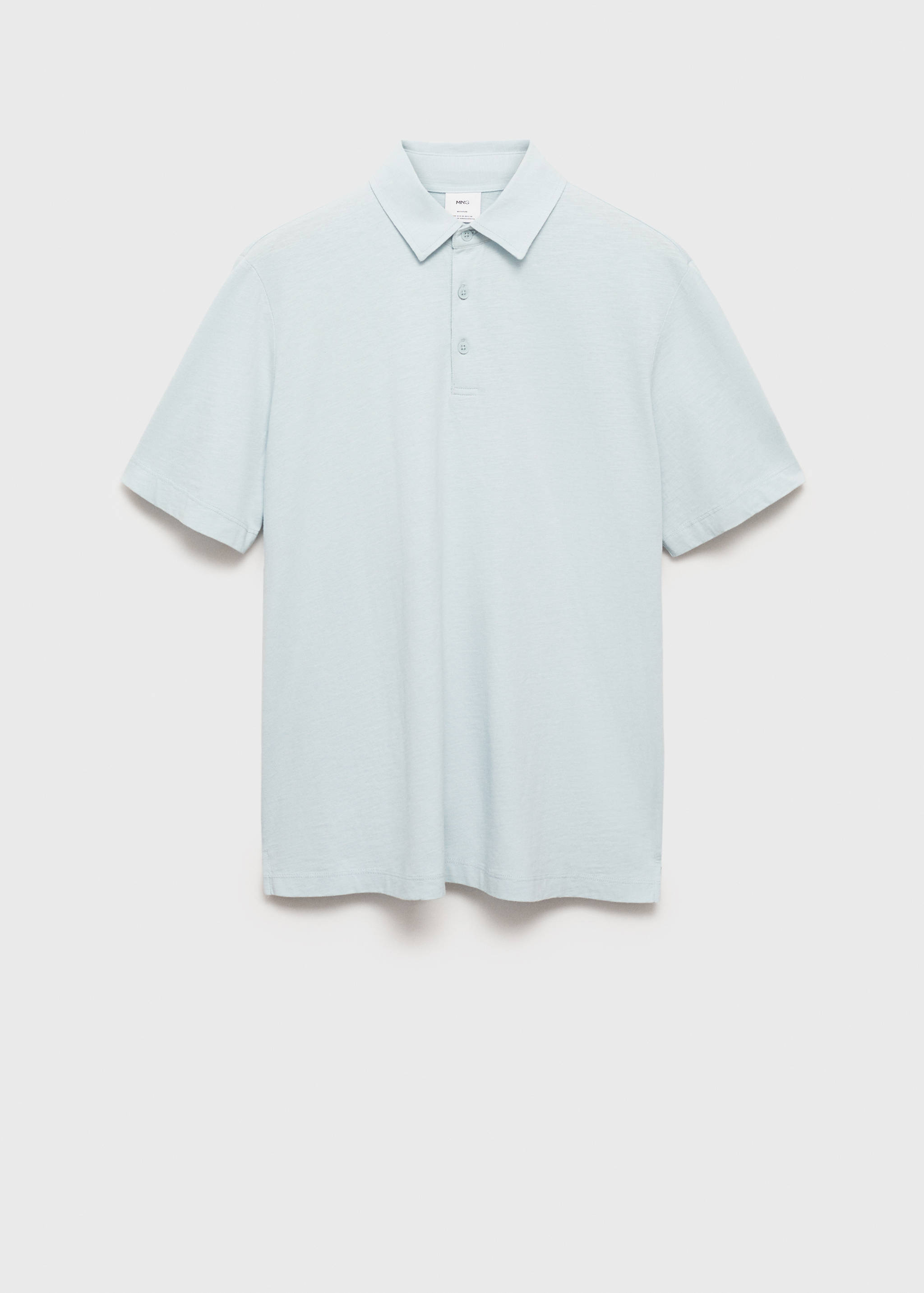 100% cotton regular-fit polo shirt - Article without model