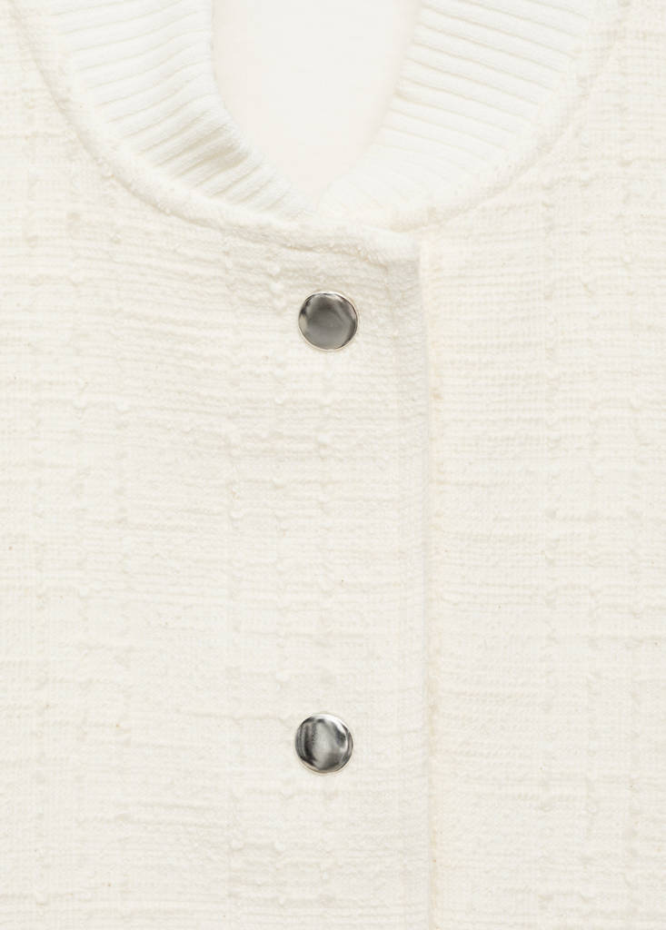 Textured waistcoat with pockets — Off White