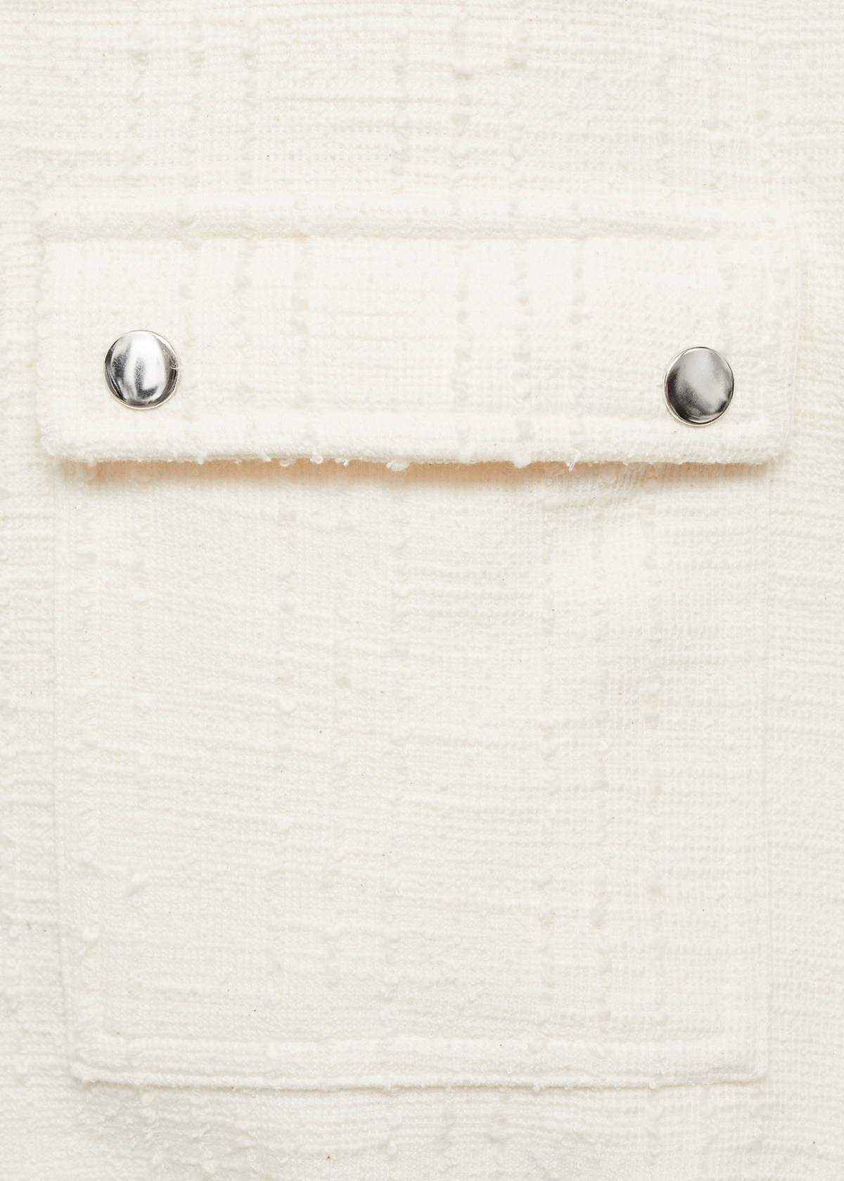 Textured waistcoat with pockets — Off White