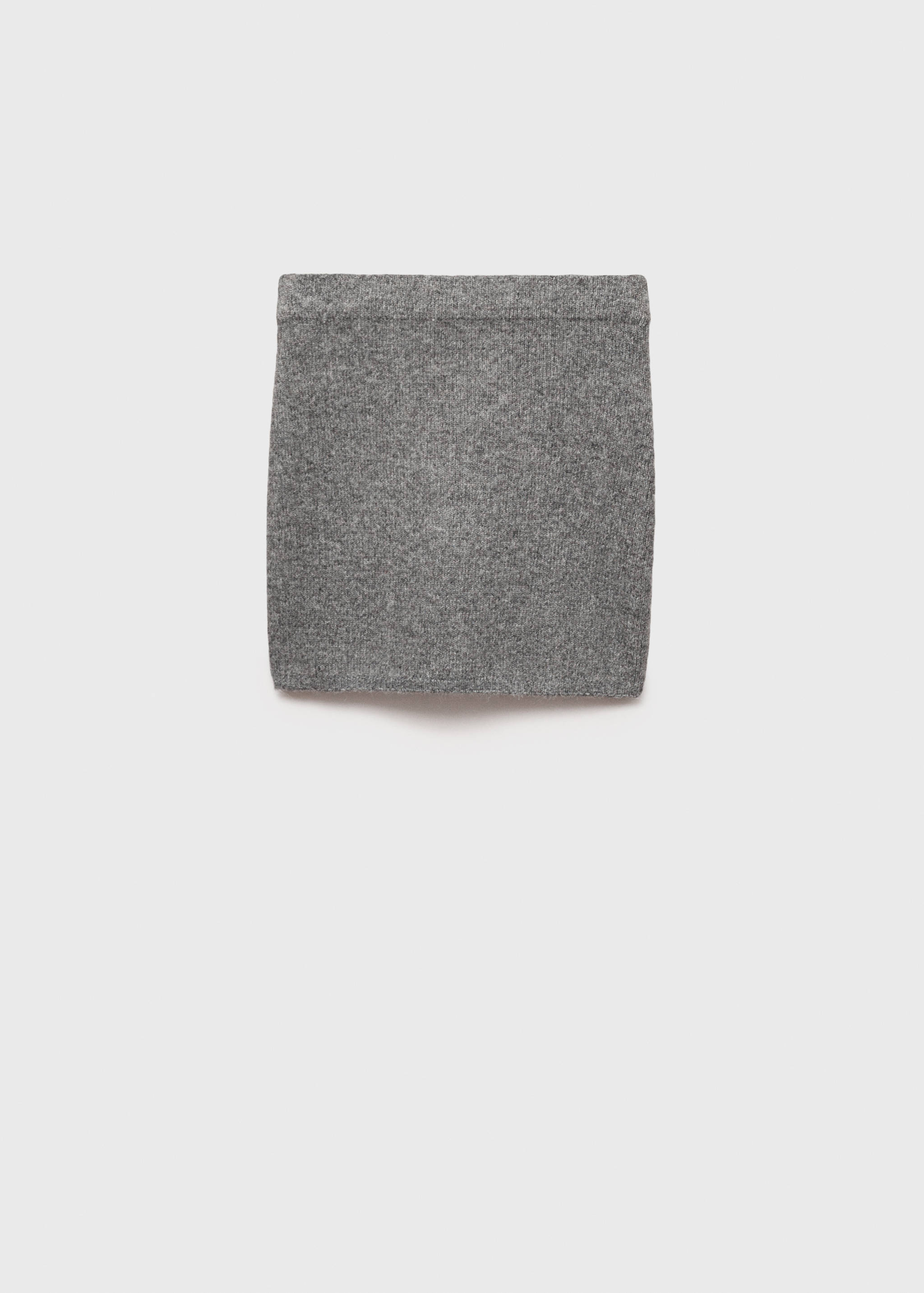 Трикотажная мини-юбка - Изделие без модели