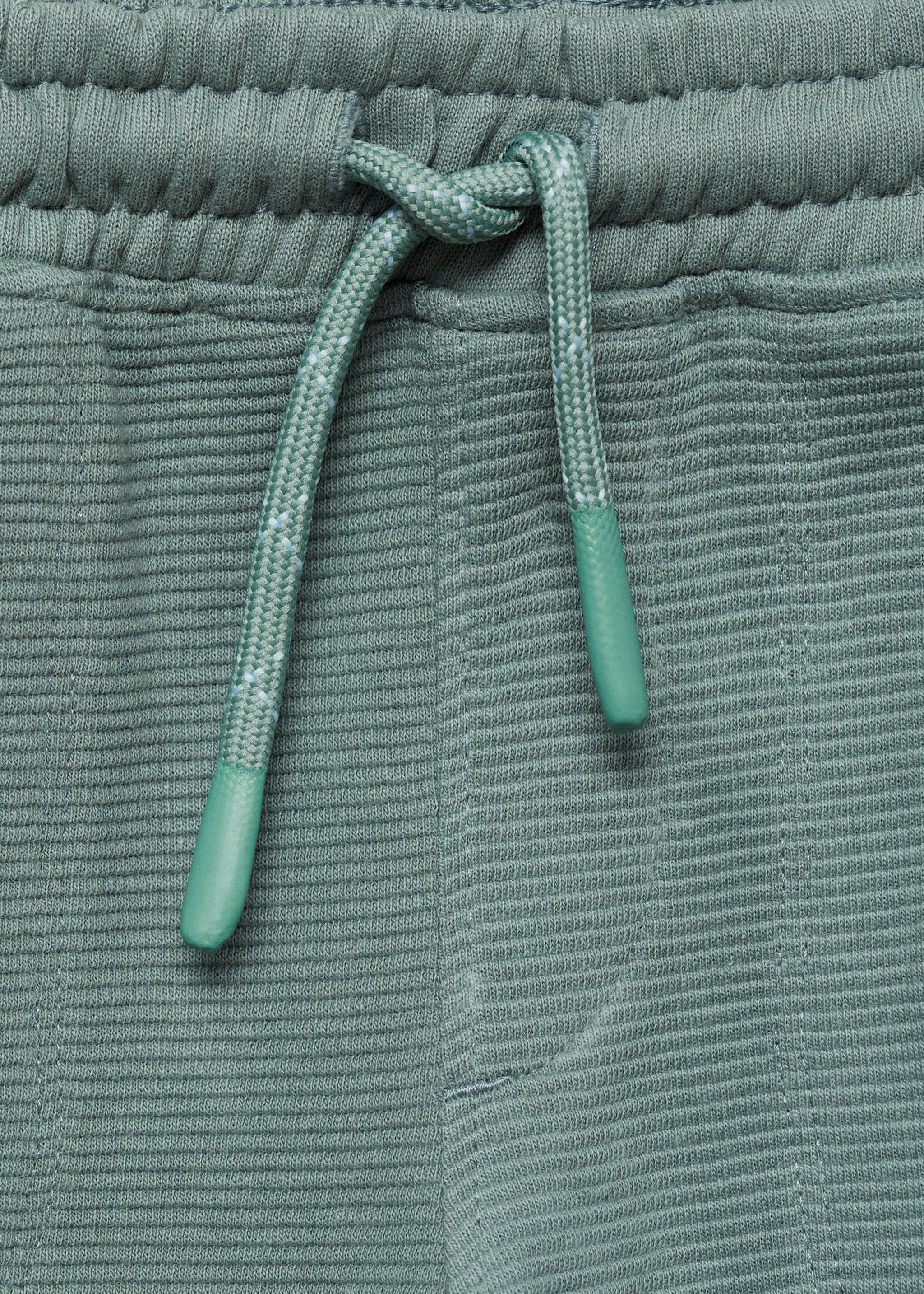 Cotton jogger-style trousers - Details of the article 8