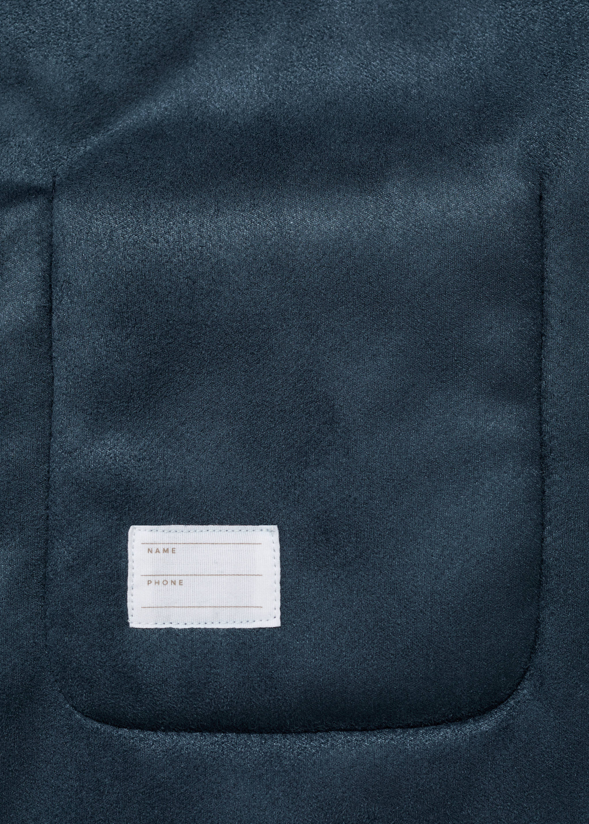 معطف بتأثير الفرو - تفاصيل المنتج 0