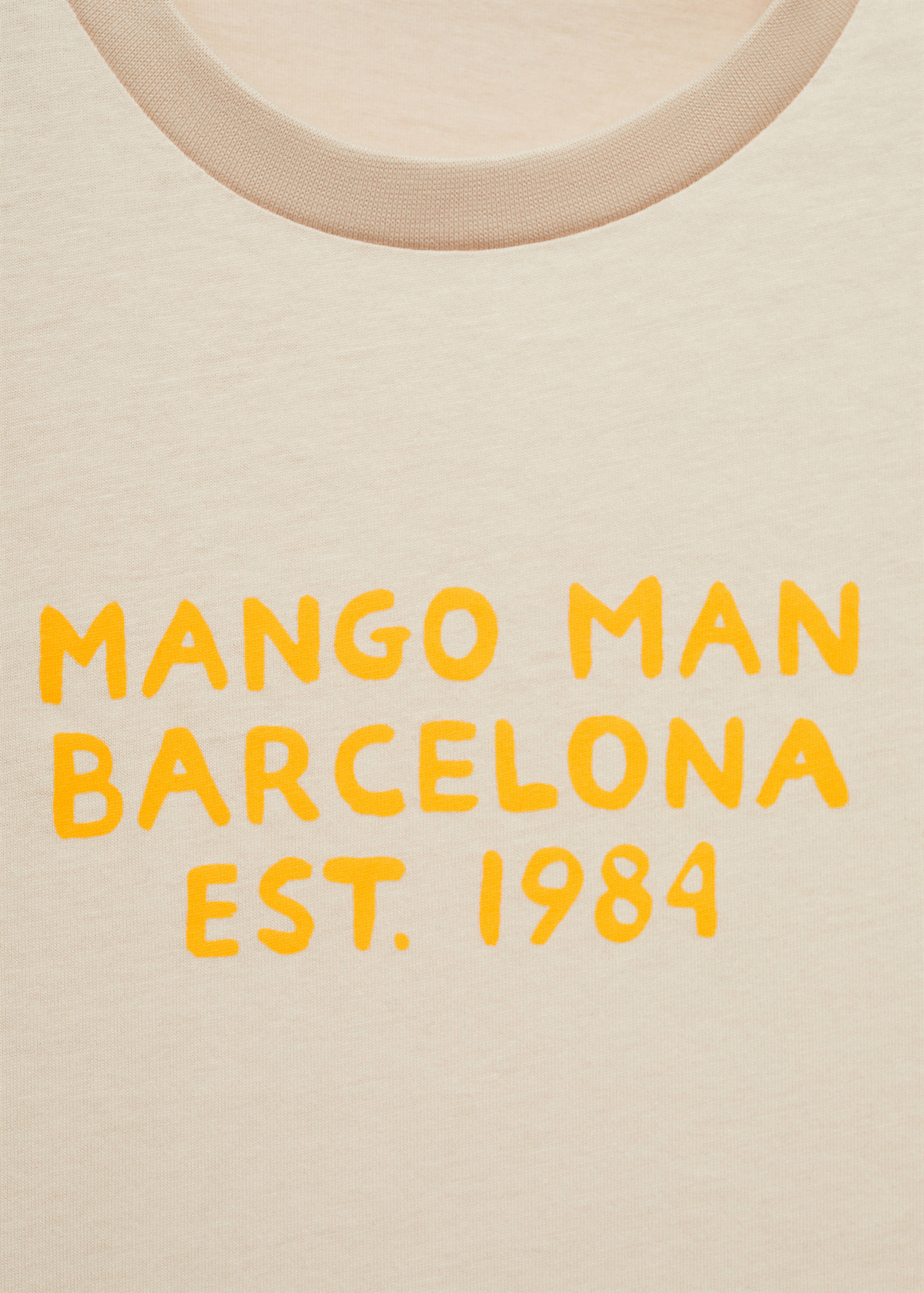 100% cotton t-shirt with logo - Details of the article 8