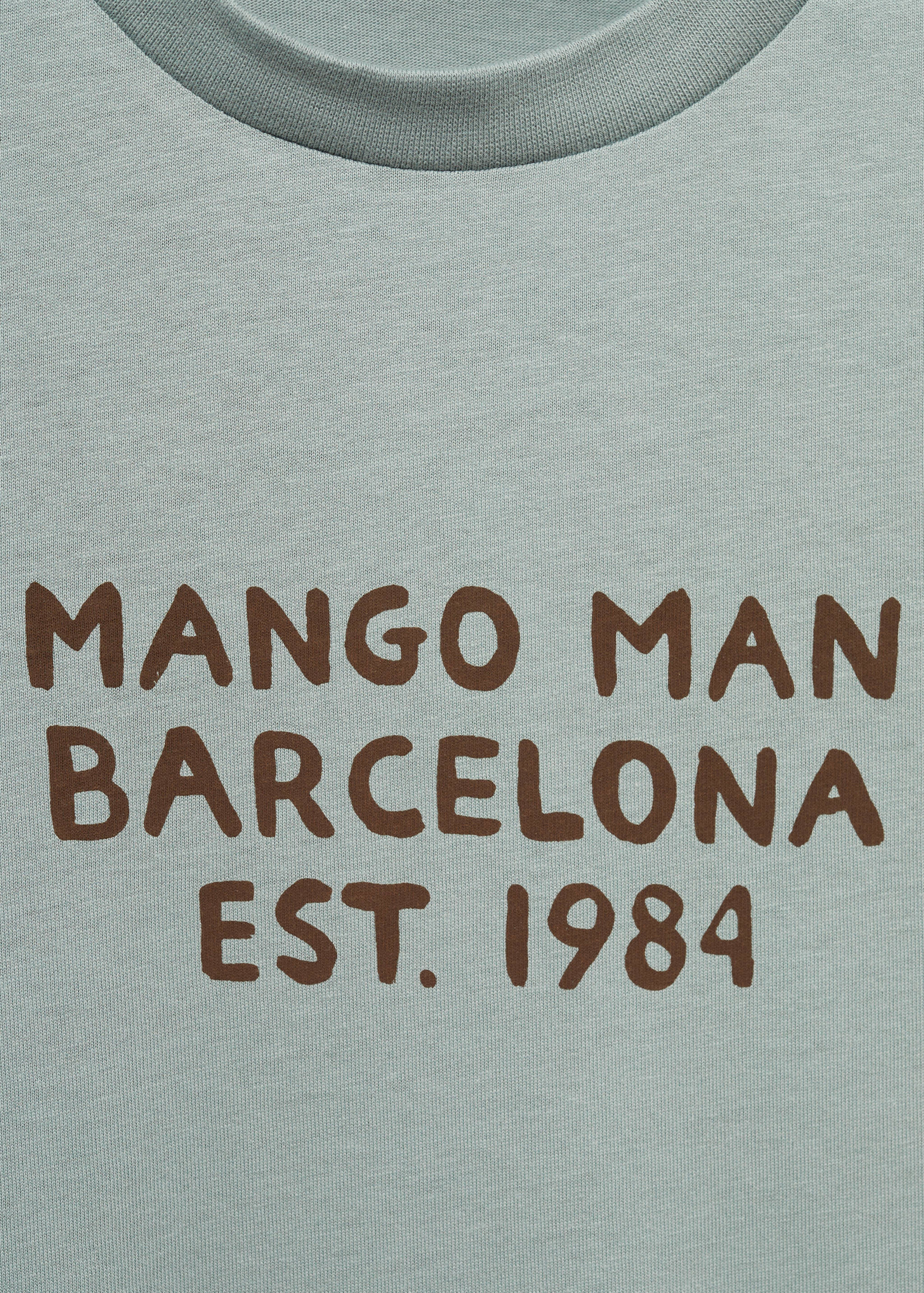 100% cotton t-shirt with logo - Details of the article 8