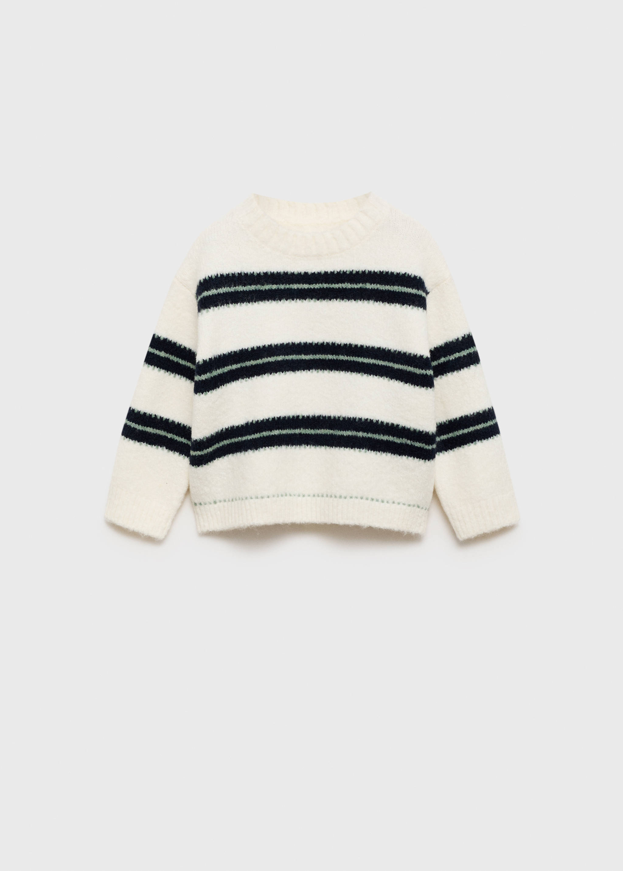 Knit striped sweater - Article without model