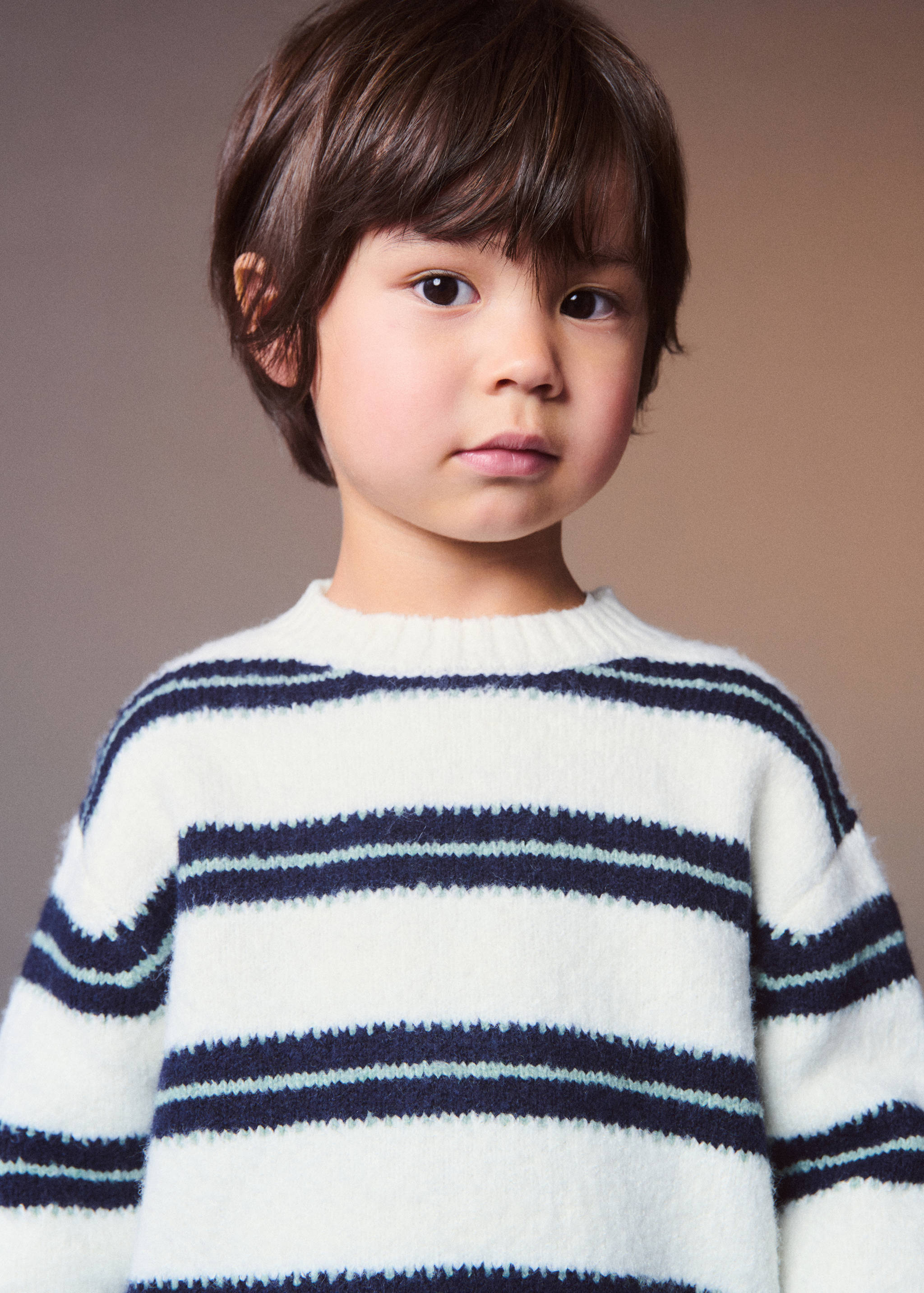 Knit striped sweater - Details of the article 5