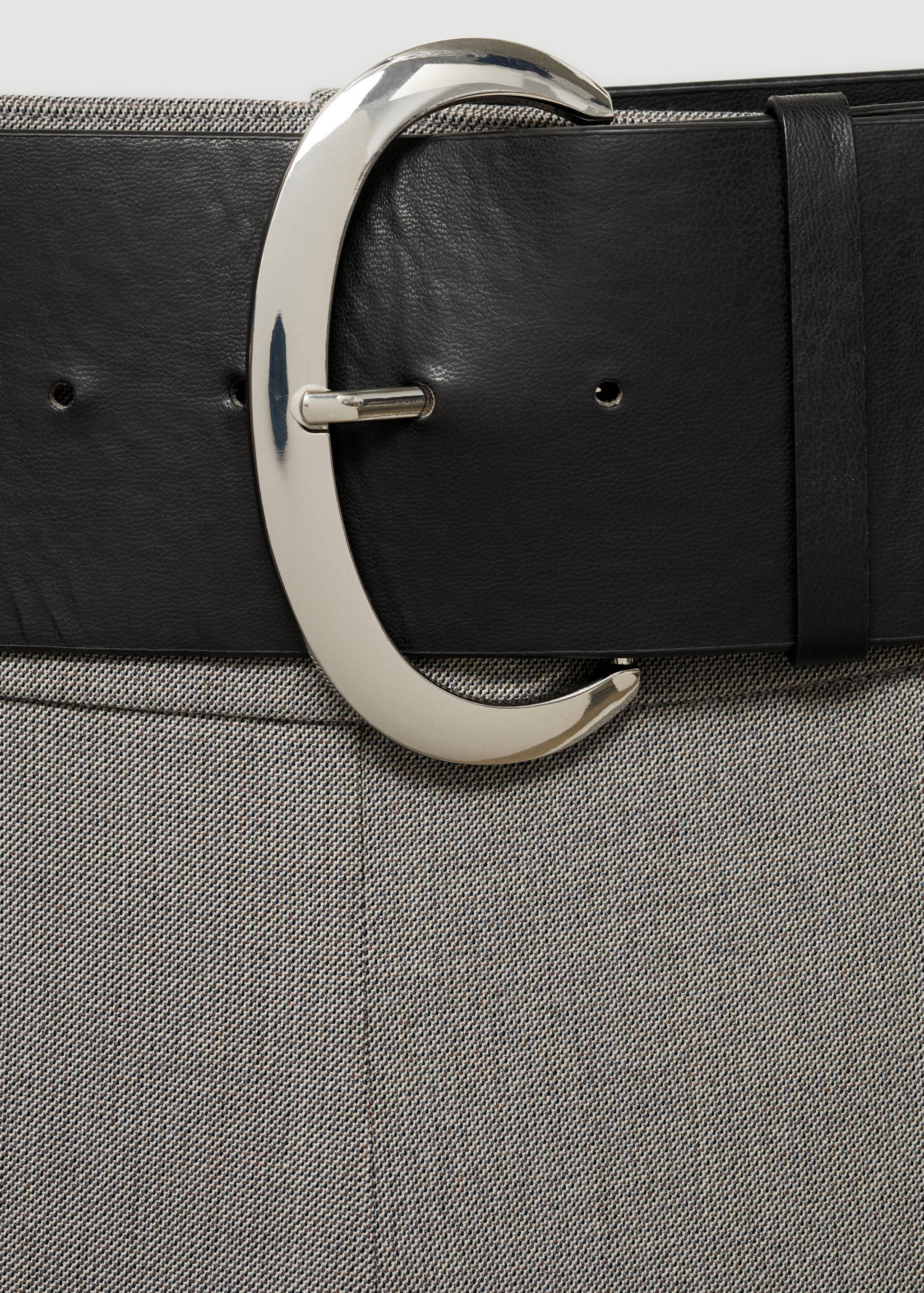 Belt straight-fit trousers - Details of the article 8