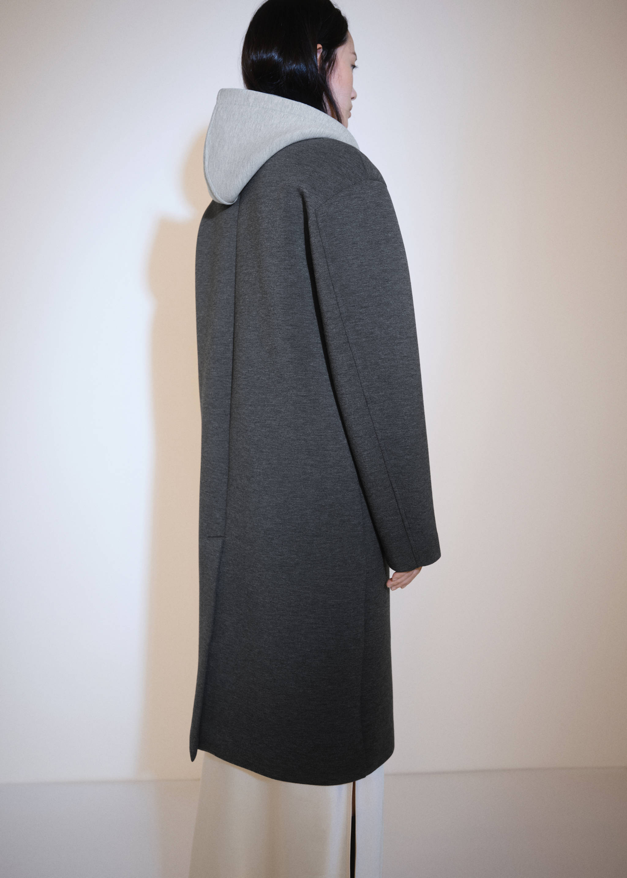 Manteau combiné capuche - Verso de l’article