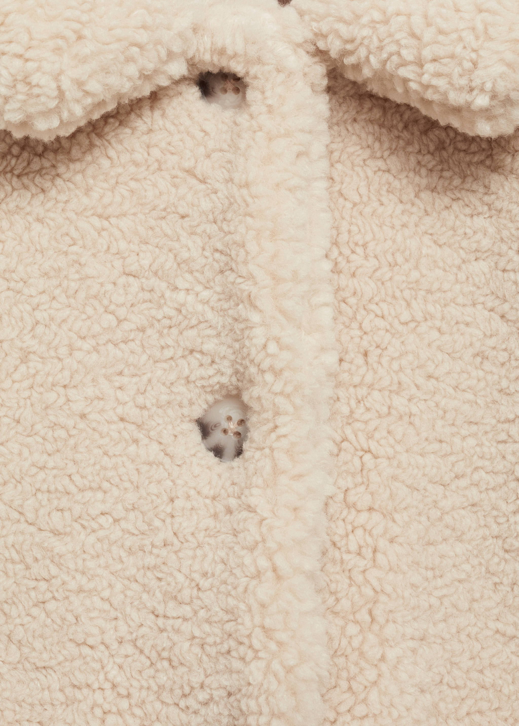 Fur-effect jacket with pockets - Details of the article 8
