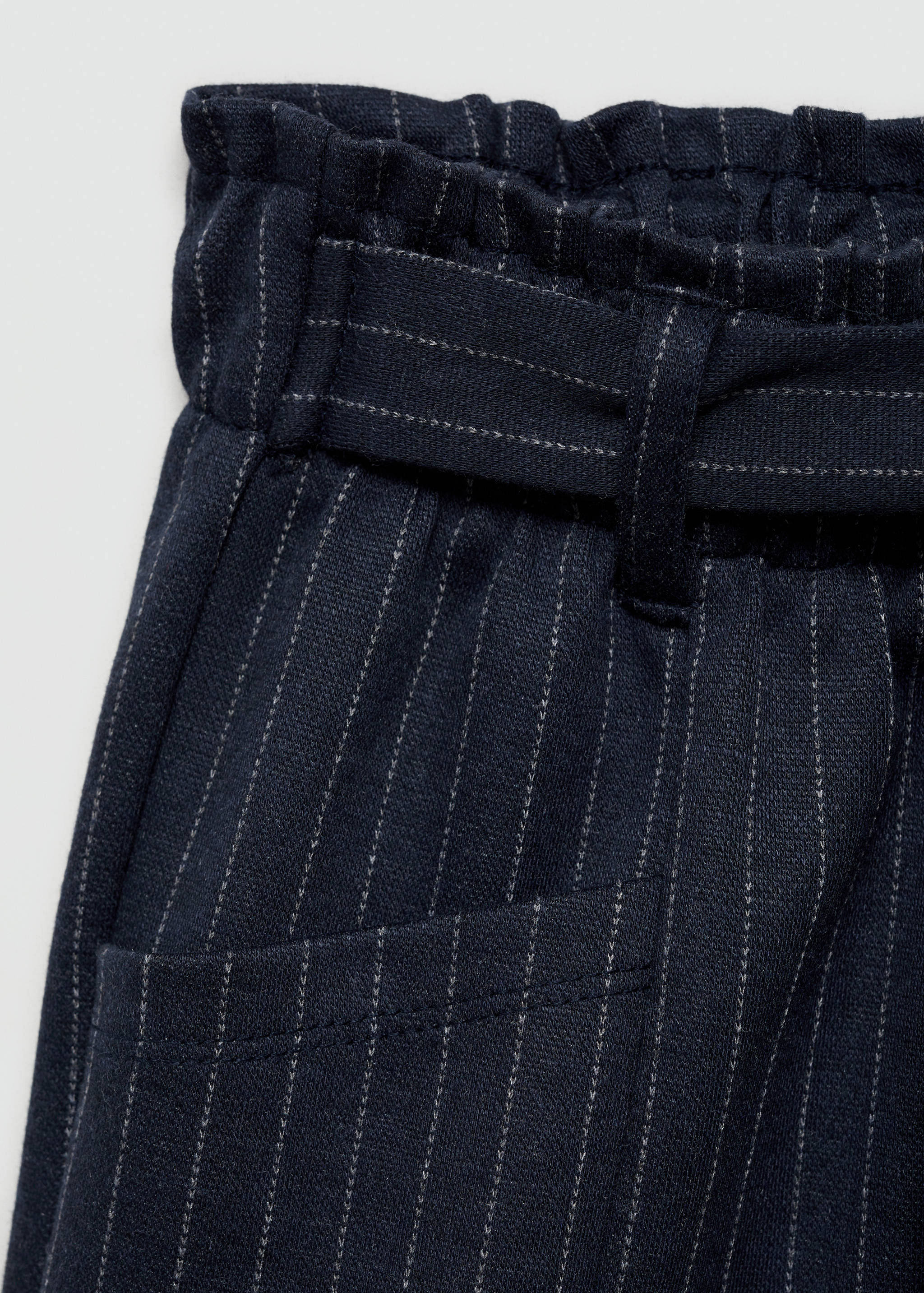 Shorts rayas cinturón - Detalle del artículo 0