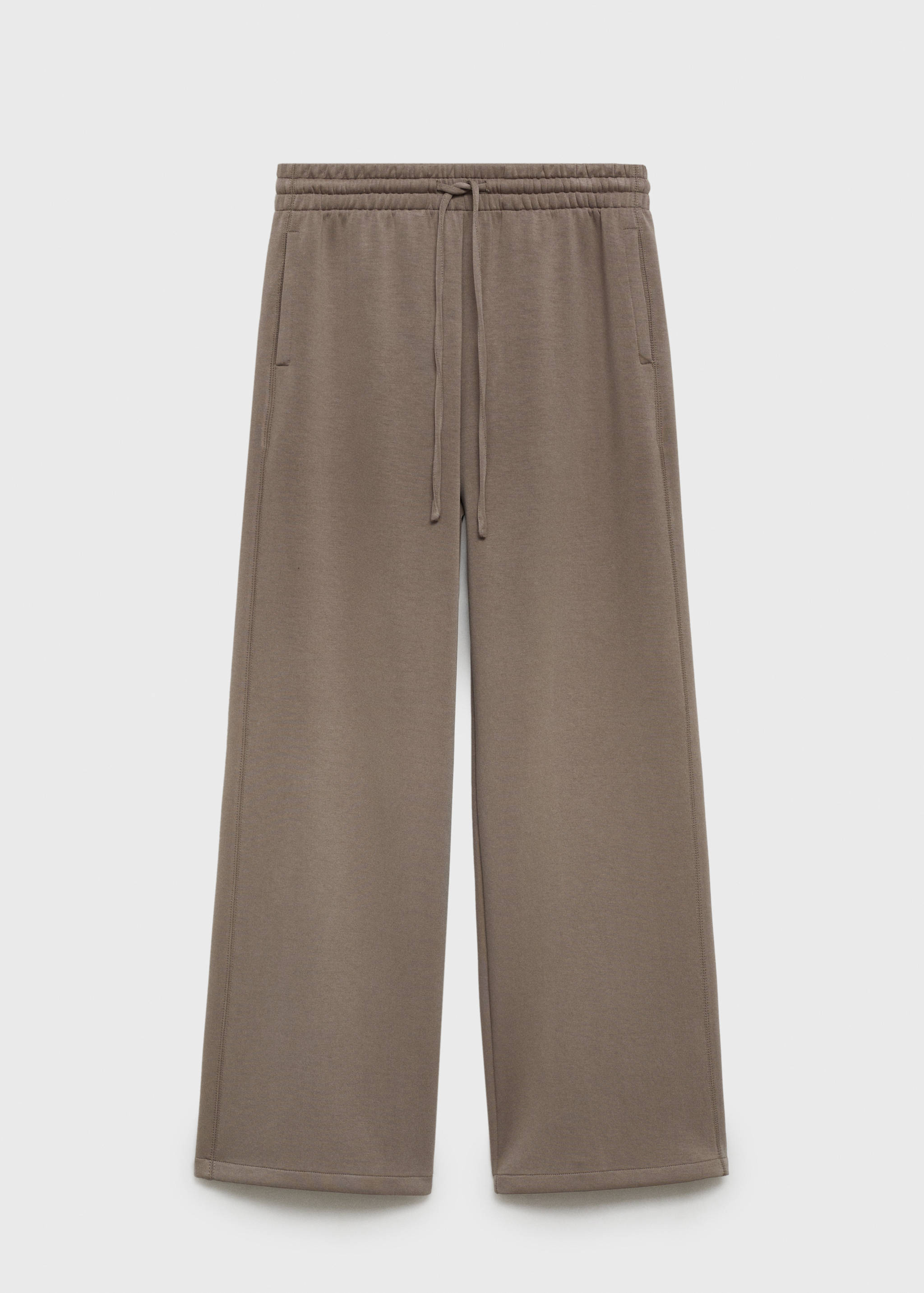 Jogger trousers with elastic waist - Article without model