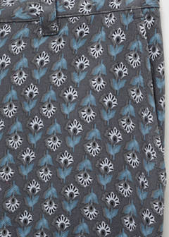 Flowy printed trousers — Charcoal 9