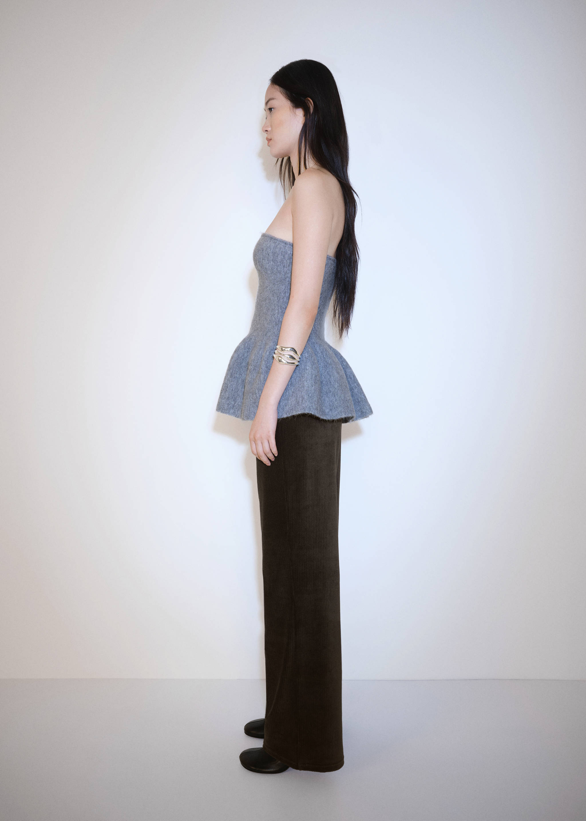 Pantalon droit velours côtelé - Détail de l'article 2