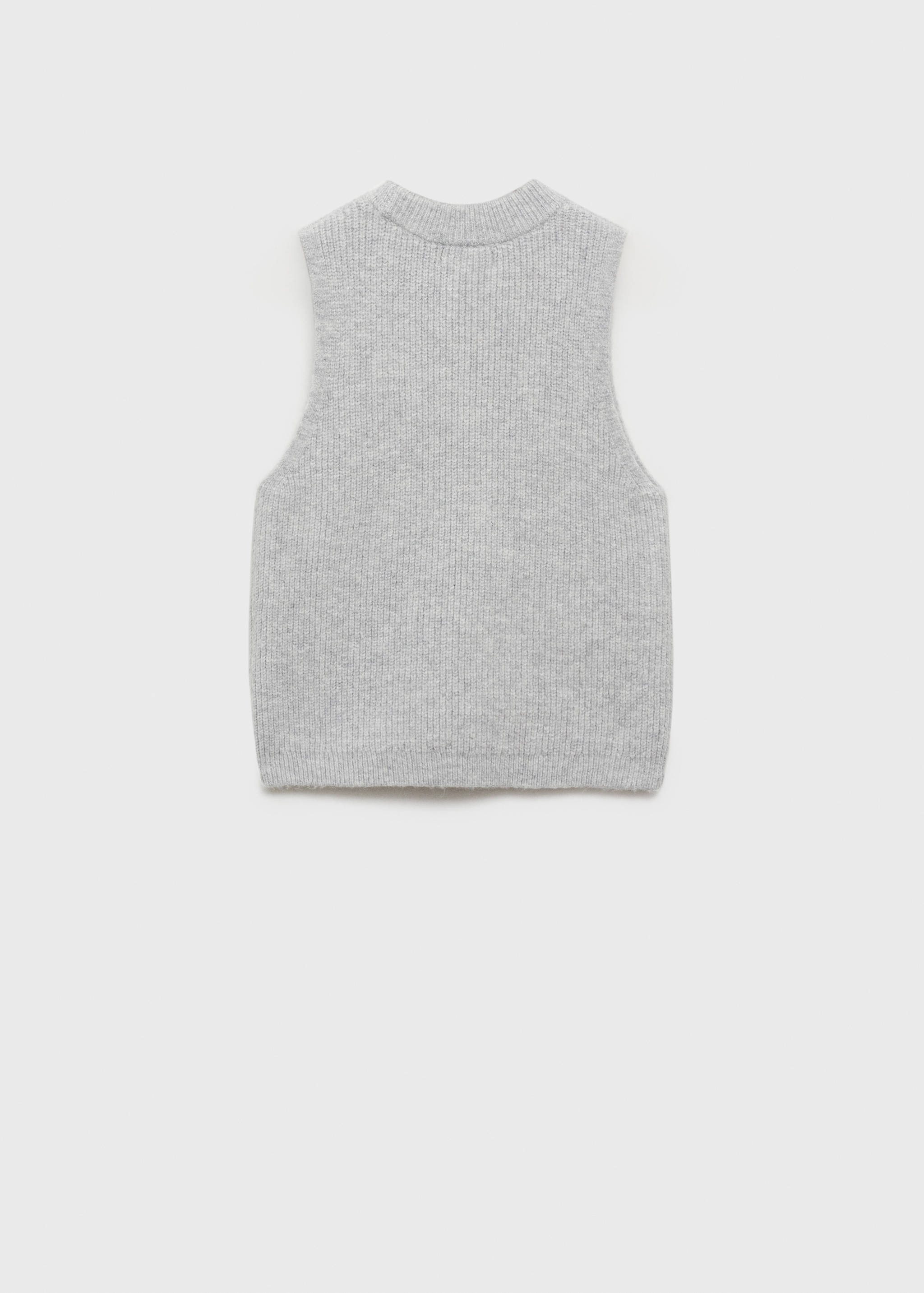 Ribbed jersey jacket - Reverse of the article