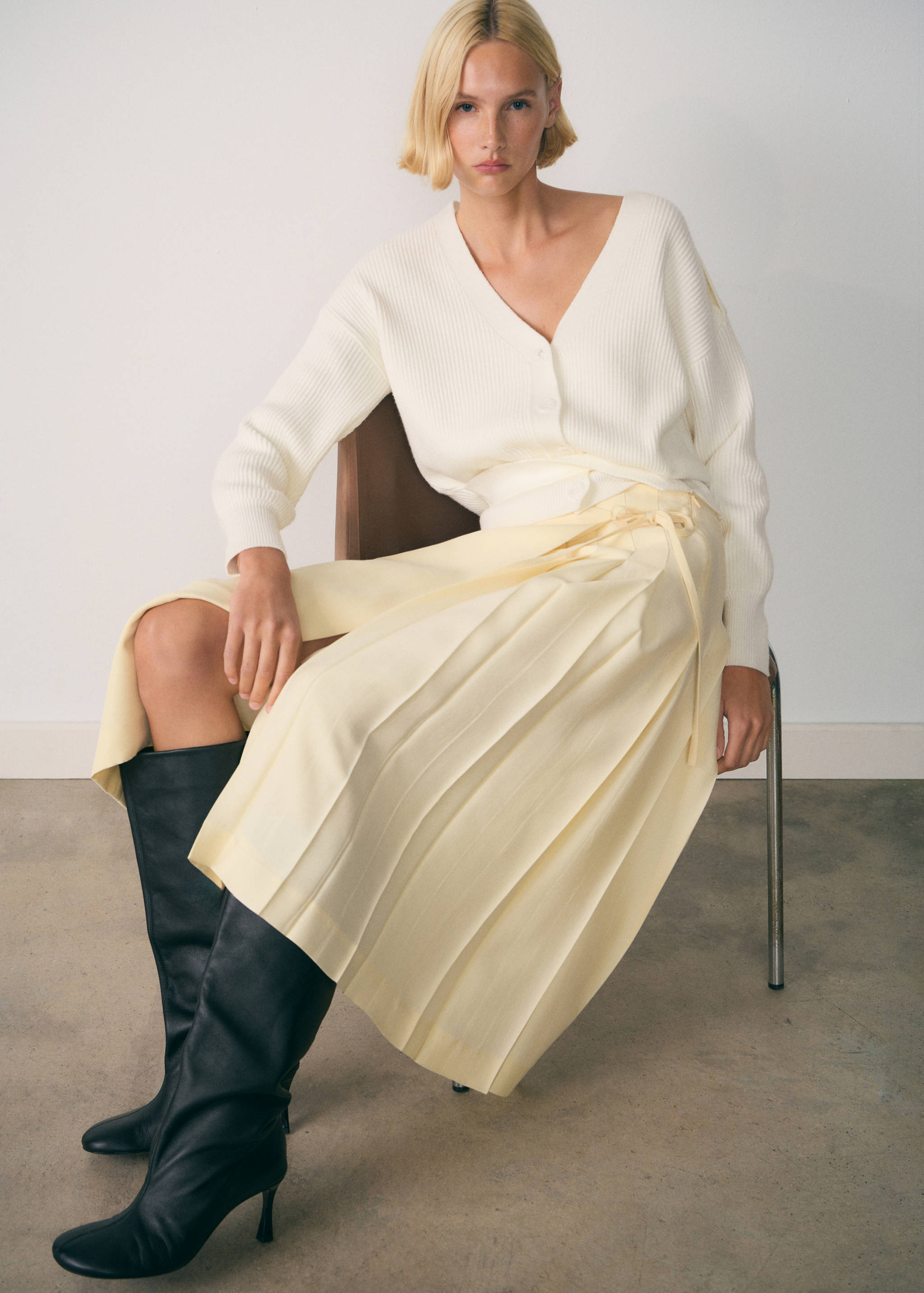Cardigan lanière boutons - Détail de l'article 2