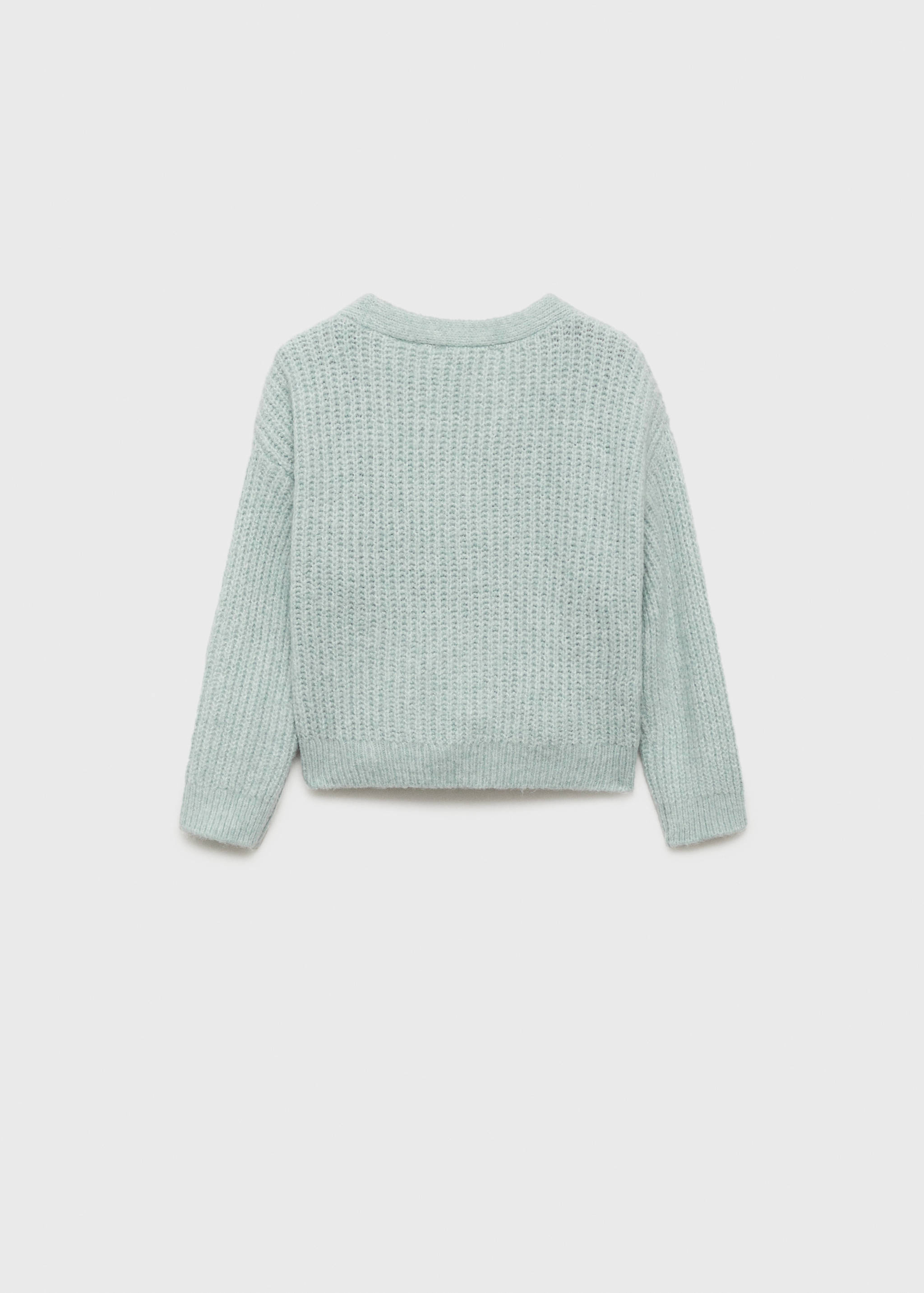 Cardigan cache-cœur nœud - Verso de l’article