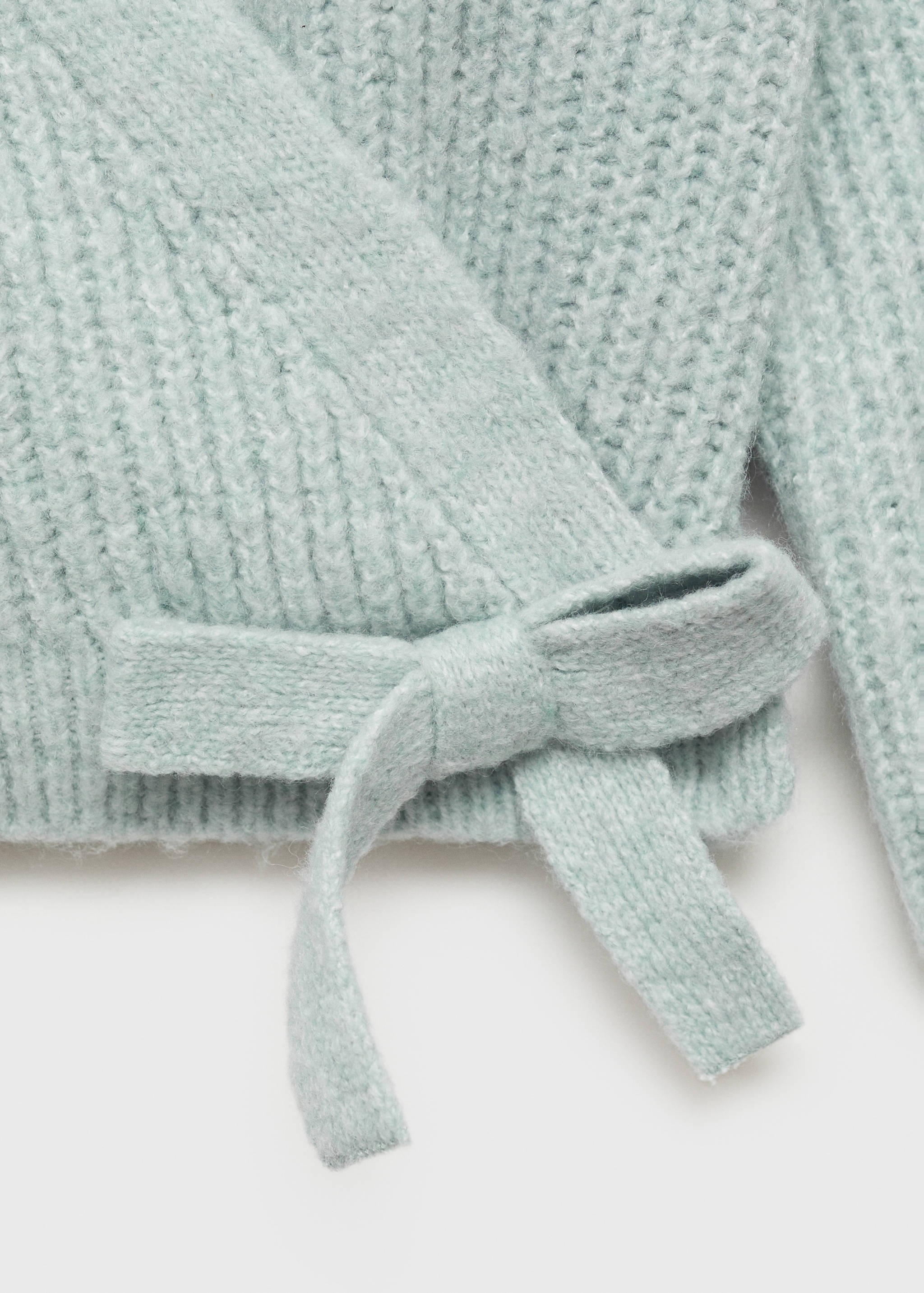 Cardigan cache-cœur nœud - Détail de l'article 8