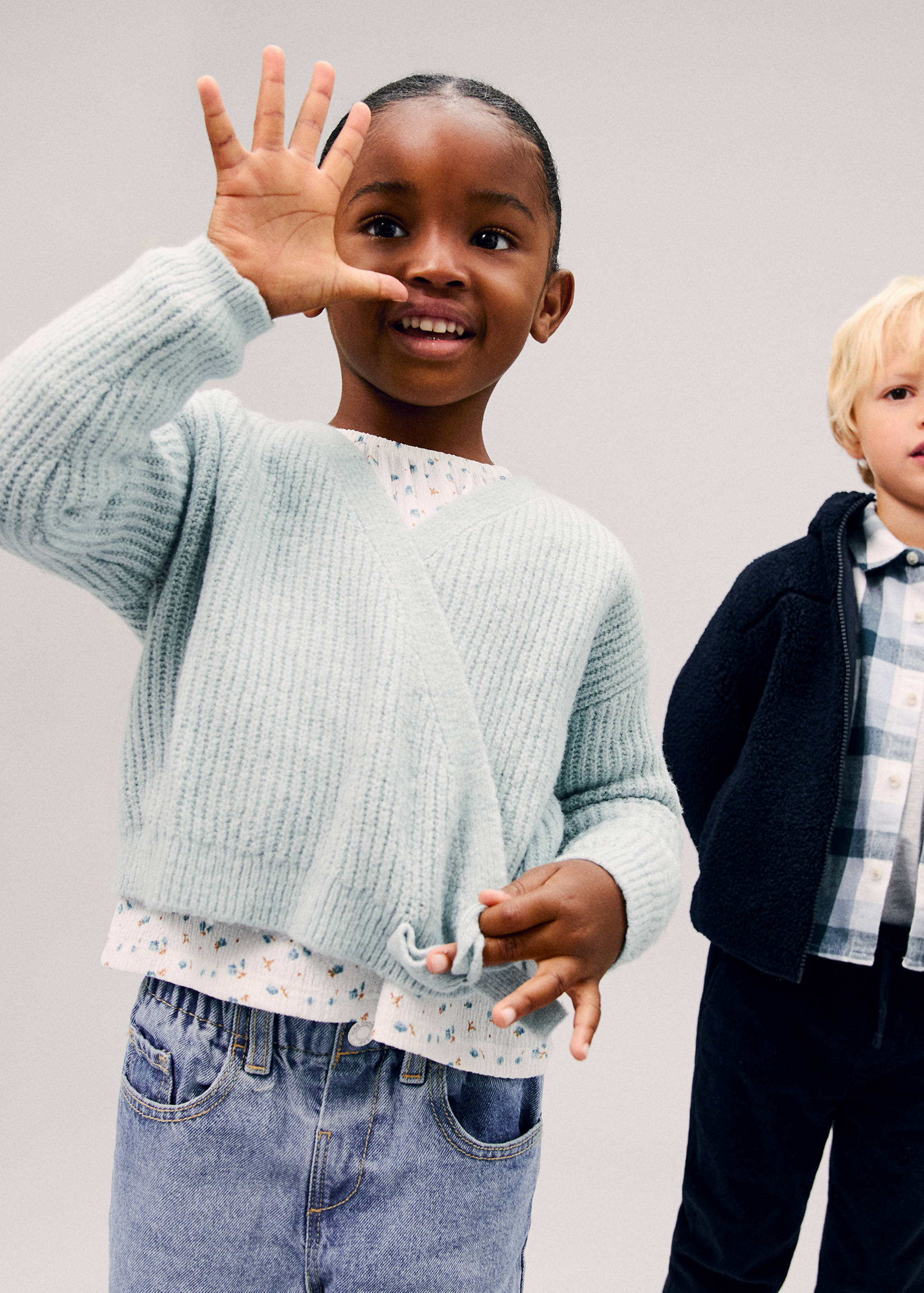 Cardigan cache-cœur nœud - Détail de l'article 5