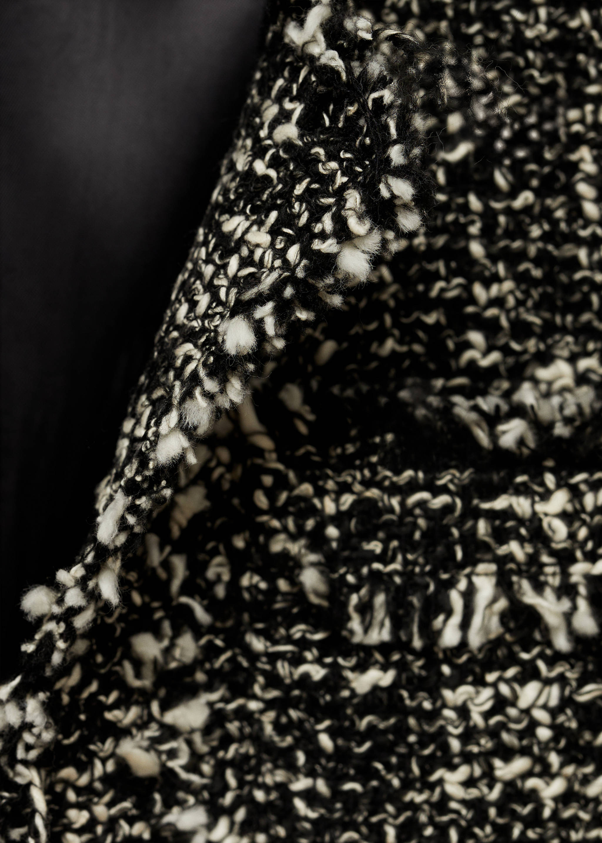 Veste tweed bords effilochés - Détail de l'article 8