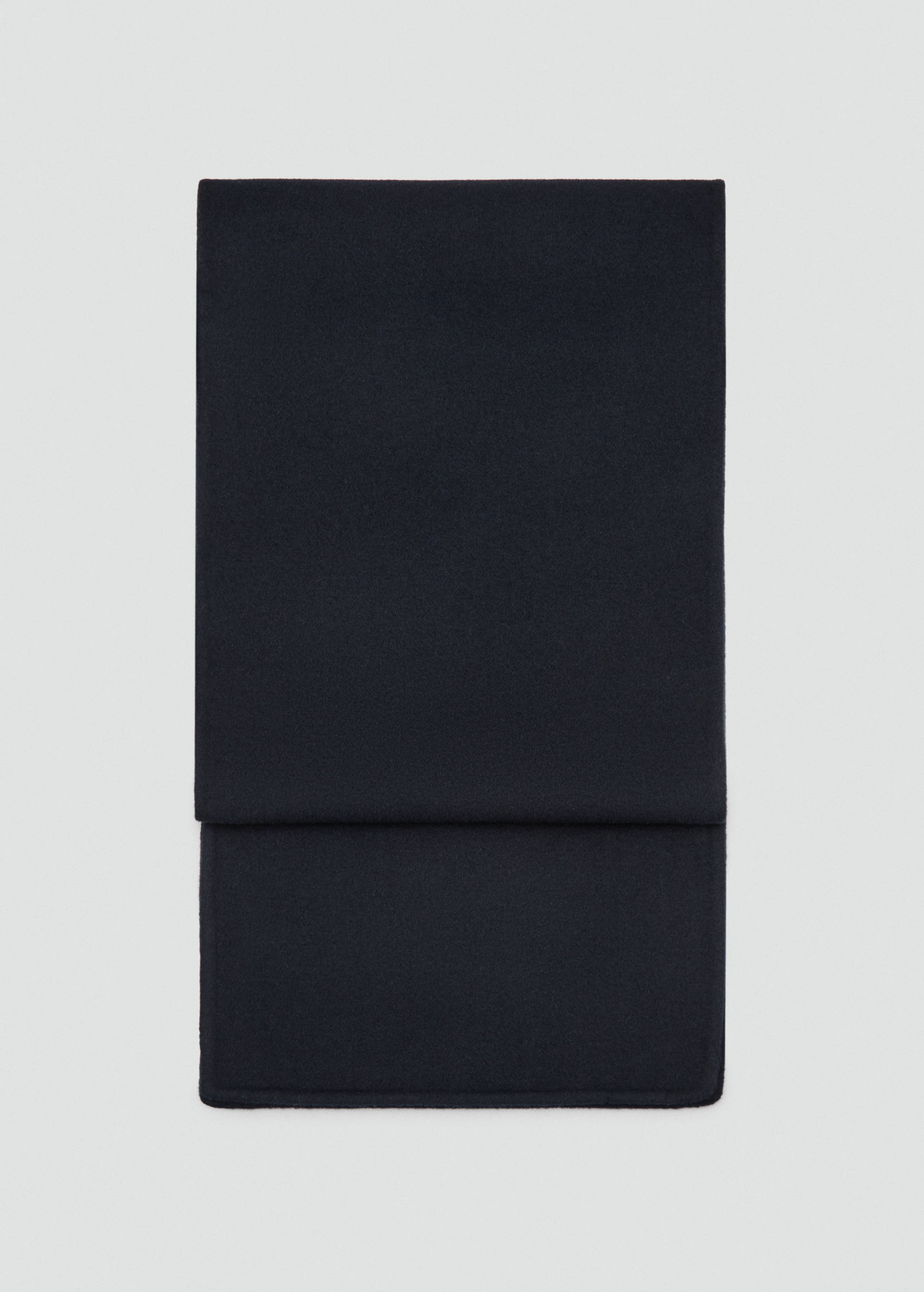 Wool flannel scarf - Article without model