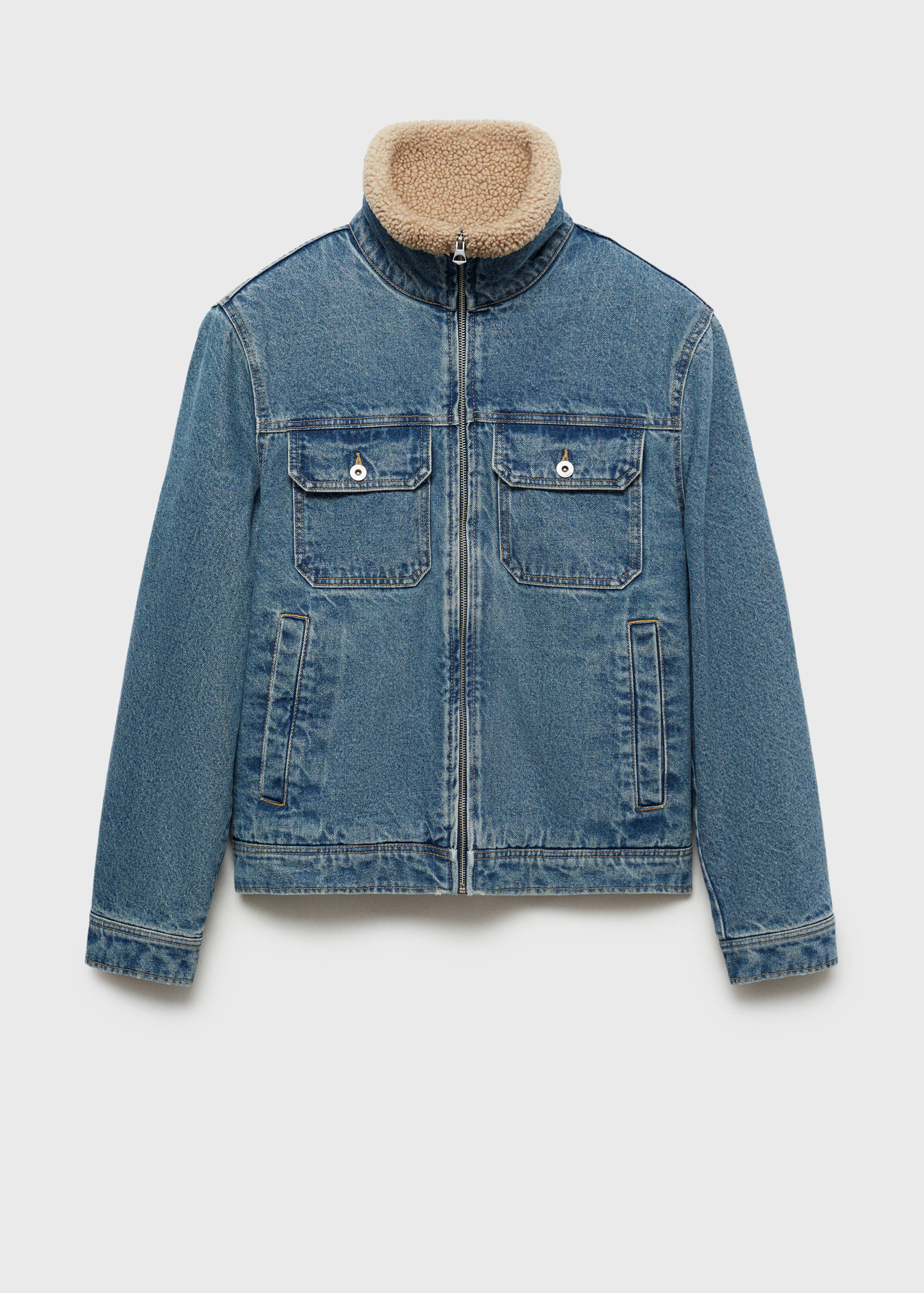 Cazadora vaquera detalles borreguito - Artículo sin modelo