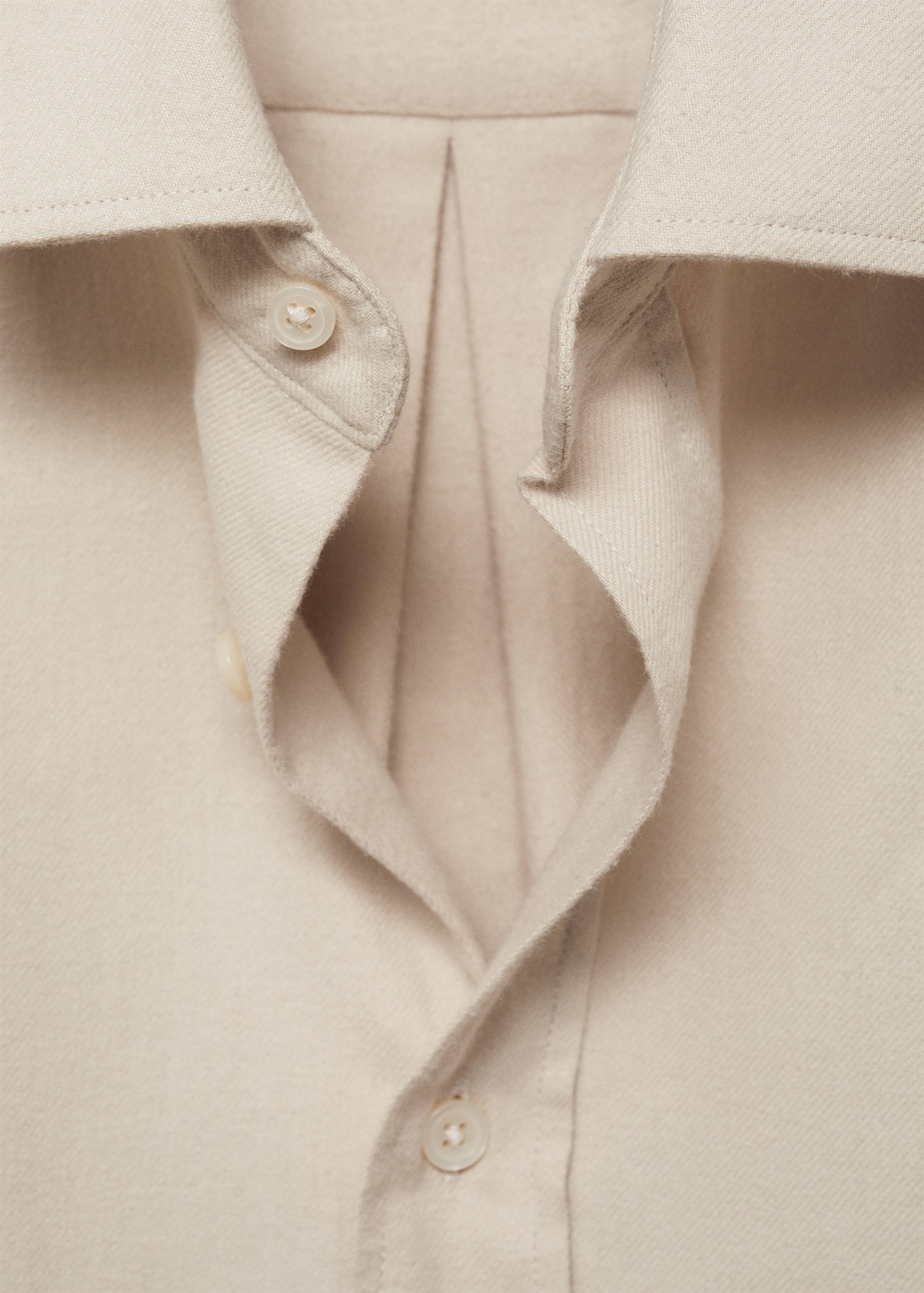 Chemise 100 % coton flanelle regular-fit - Détail de l'article 8