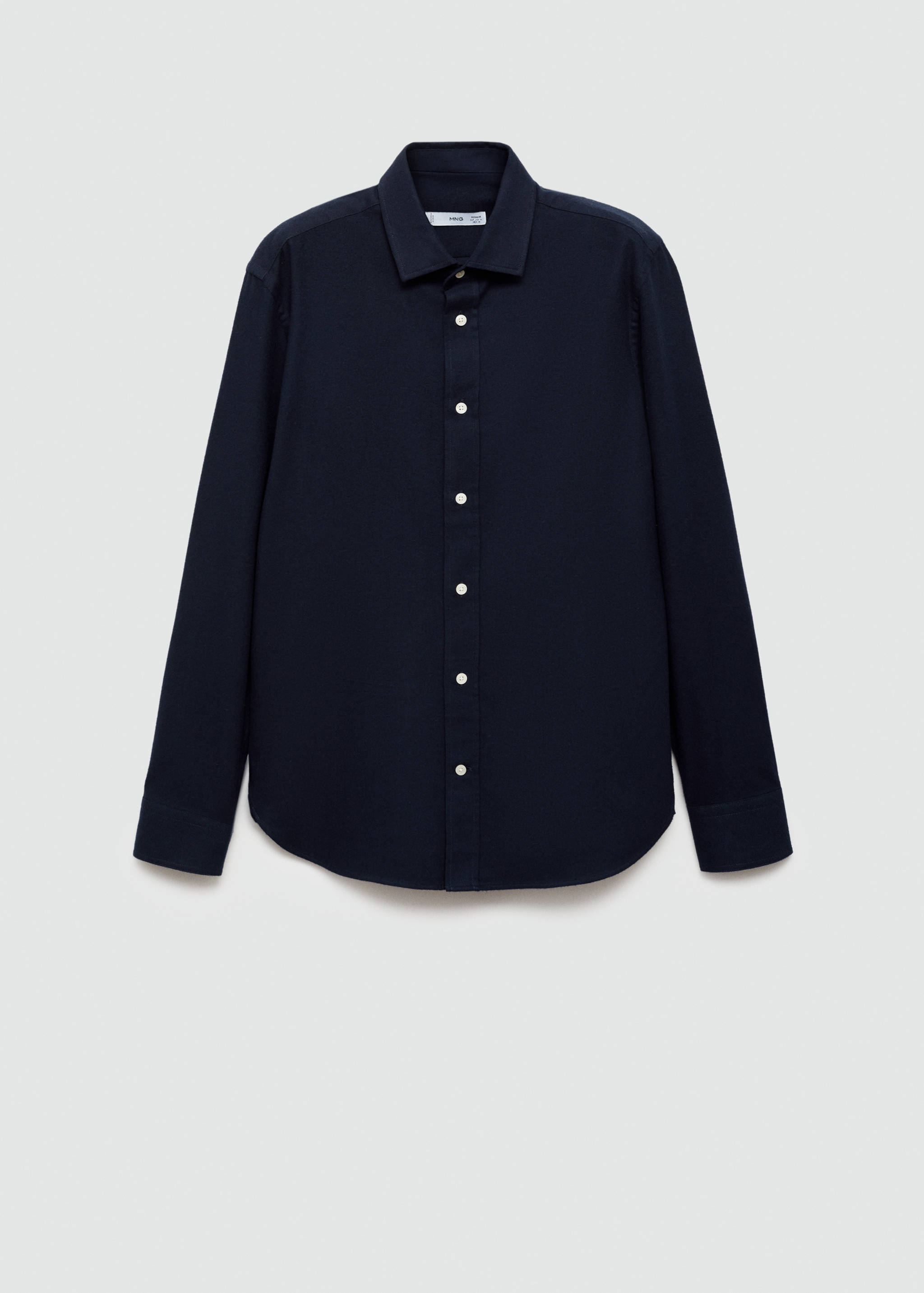 Chemise 100 % coton flanelle regular-fit - Article sans modèle