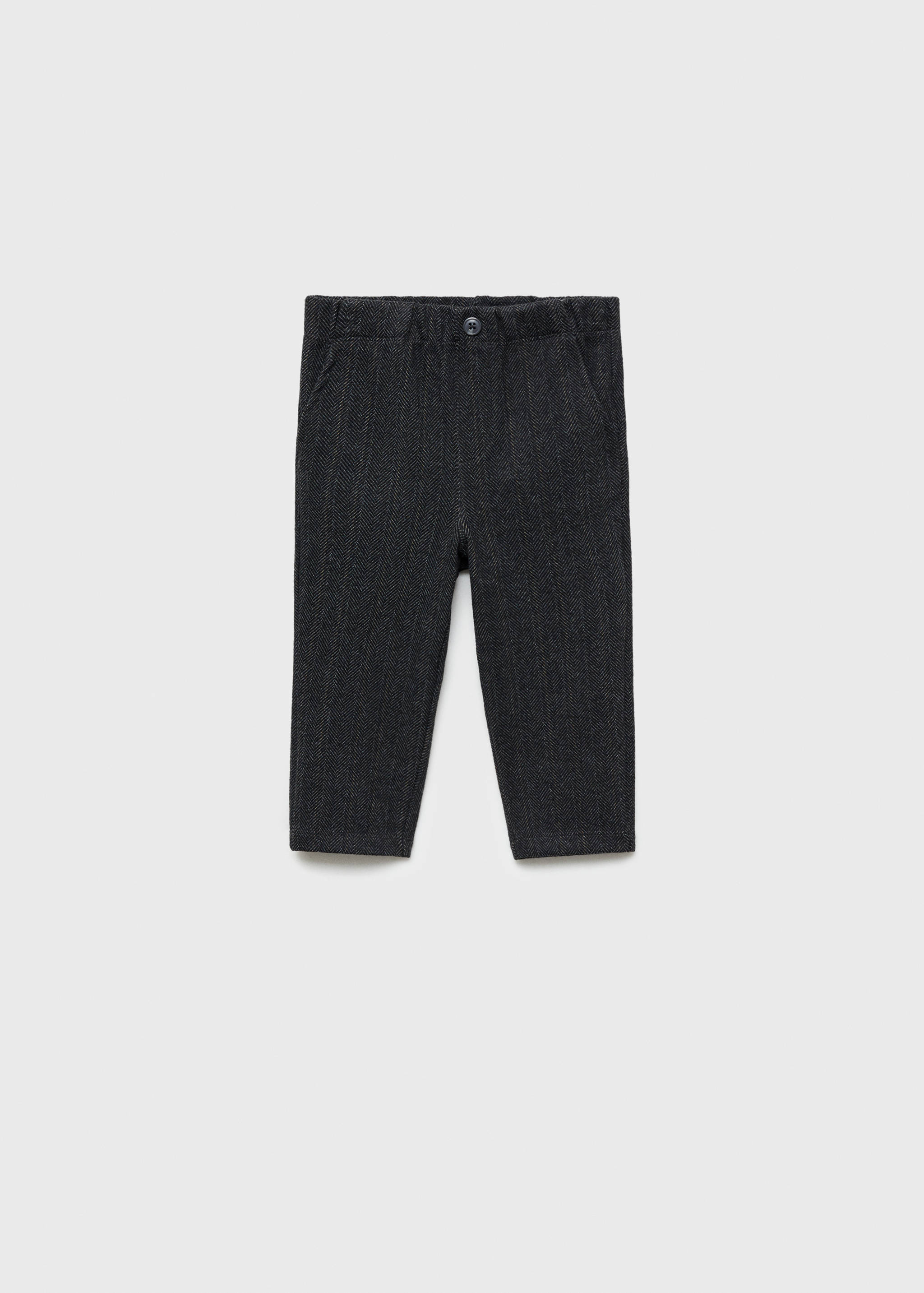 Pantalon droit à rayures - Article sans modèle