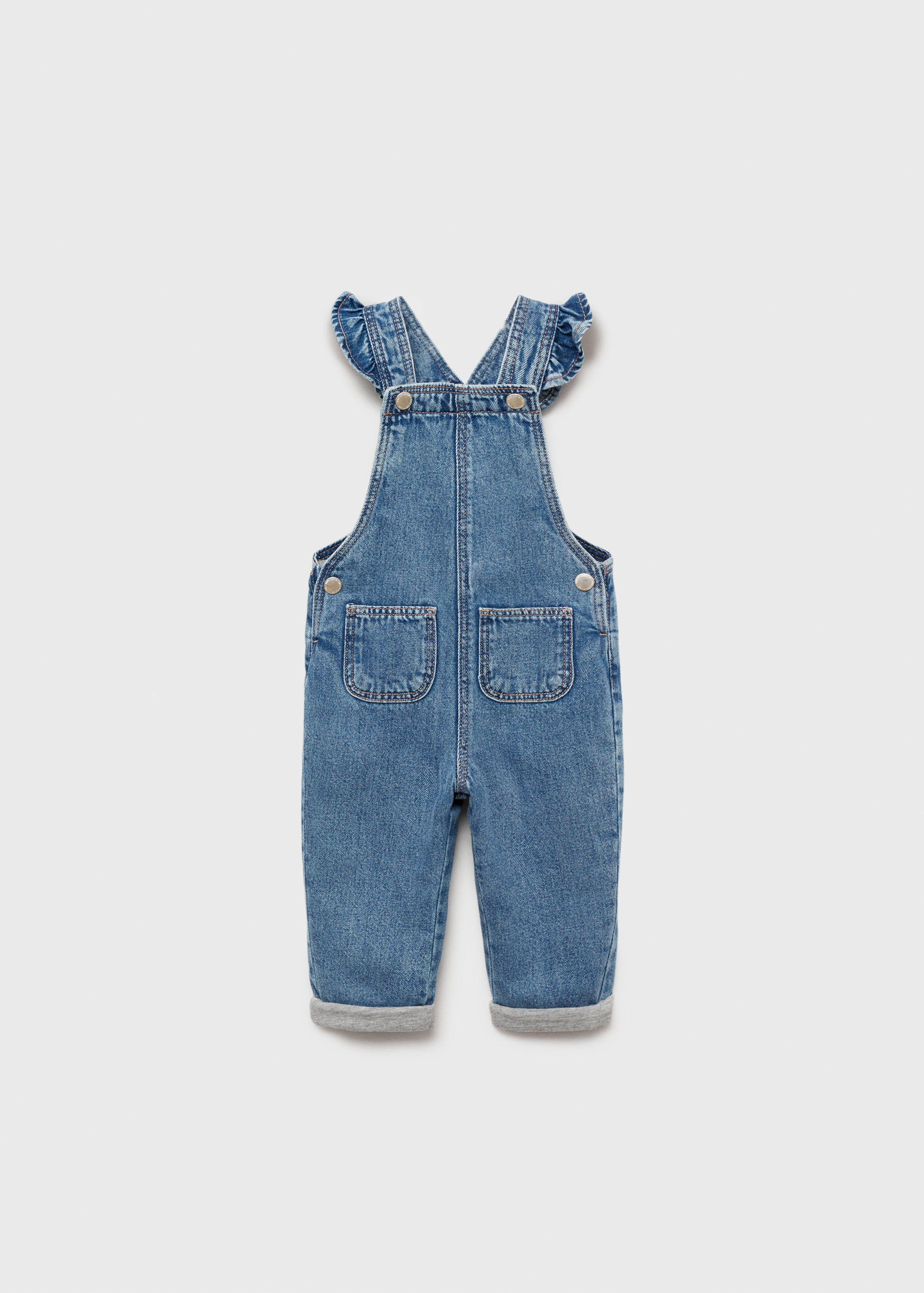 Gefütterte Jeans-Latzhose - Artikel ohne Model