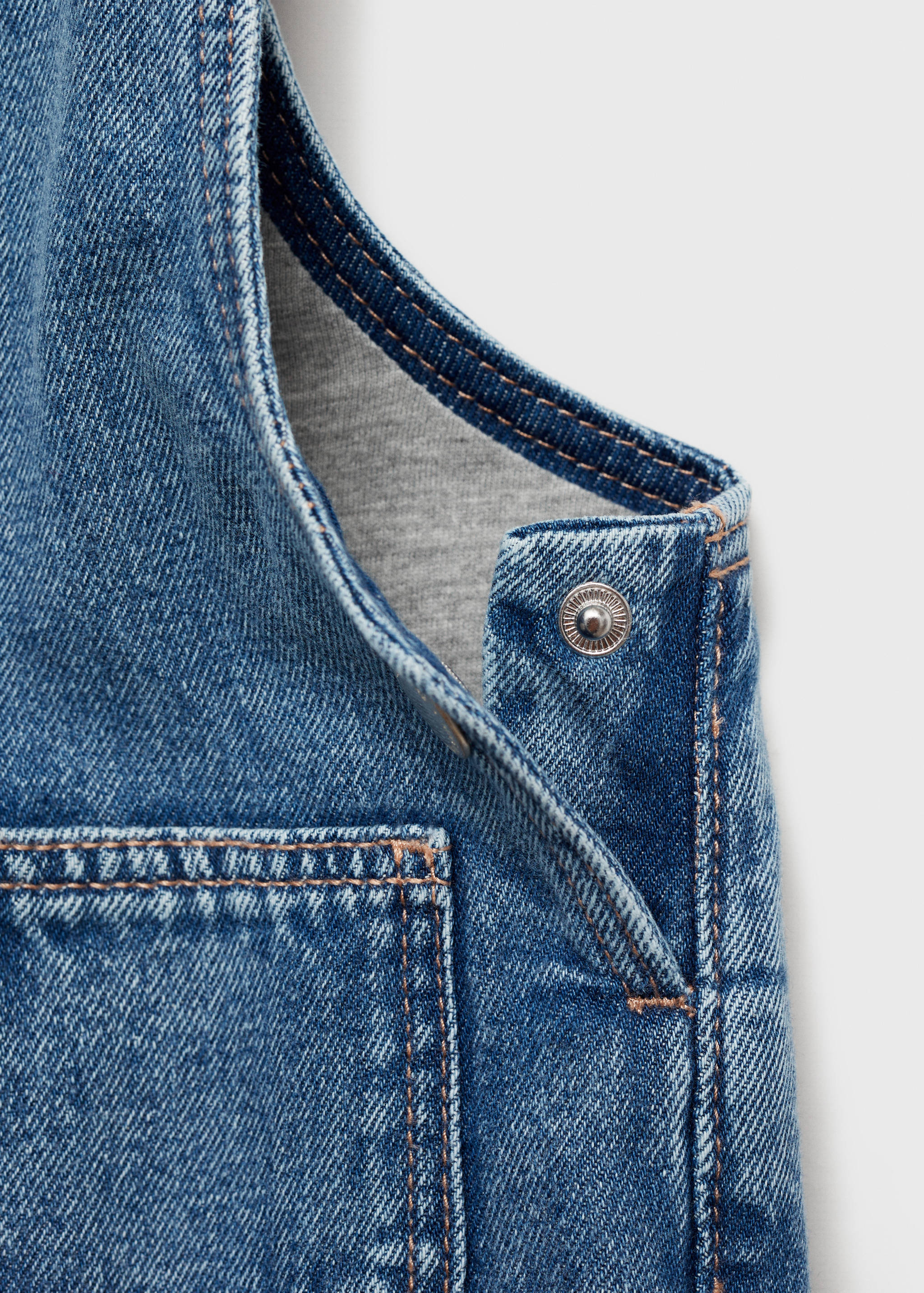 Gefütterte Jeans-Latzhose - Detail des Artikels 0