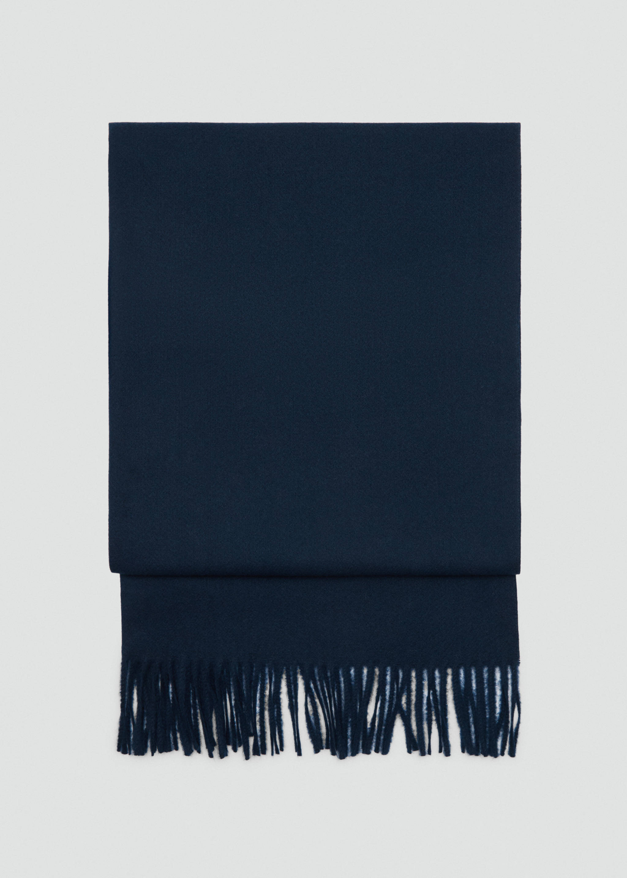 Fringes knit scarf - Article without model