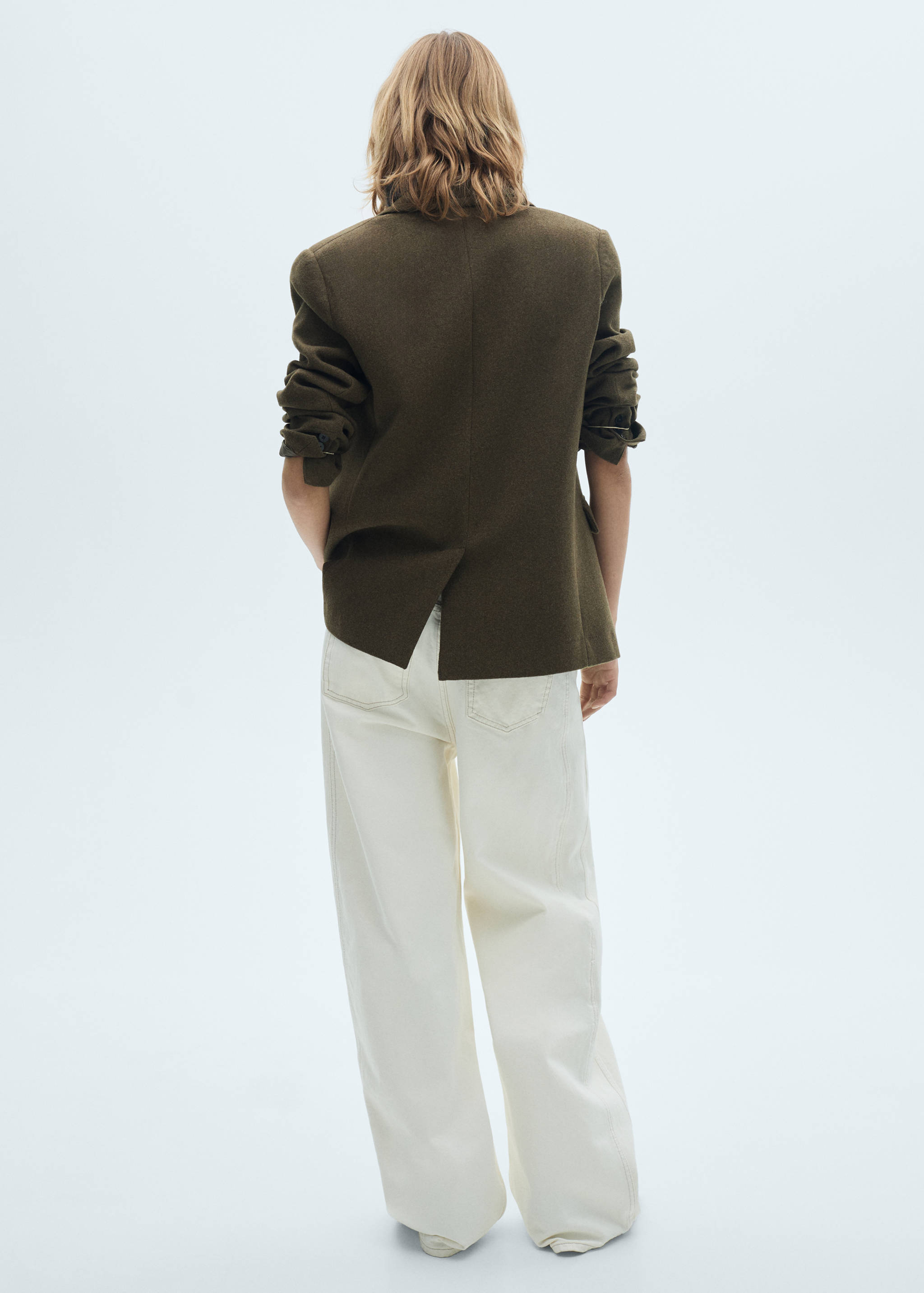 Jeans balloon tiro alto - Reverso del artículo