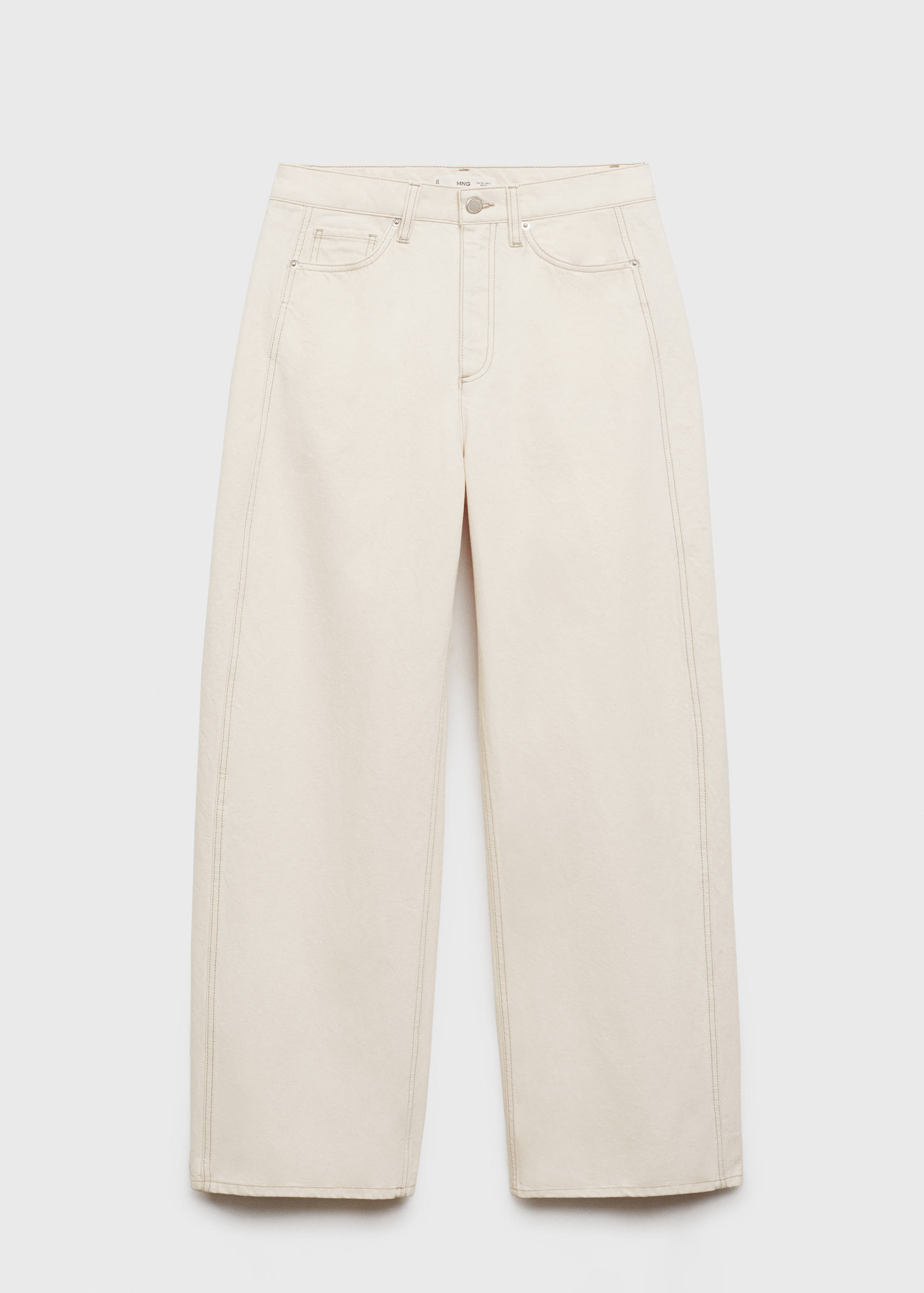 Jeans balloon tiro alto - Artículo sin modelo