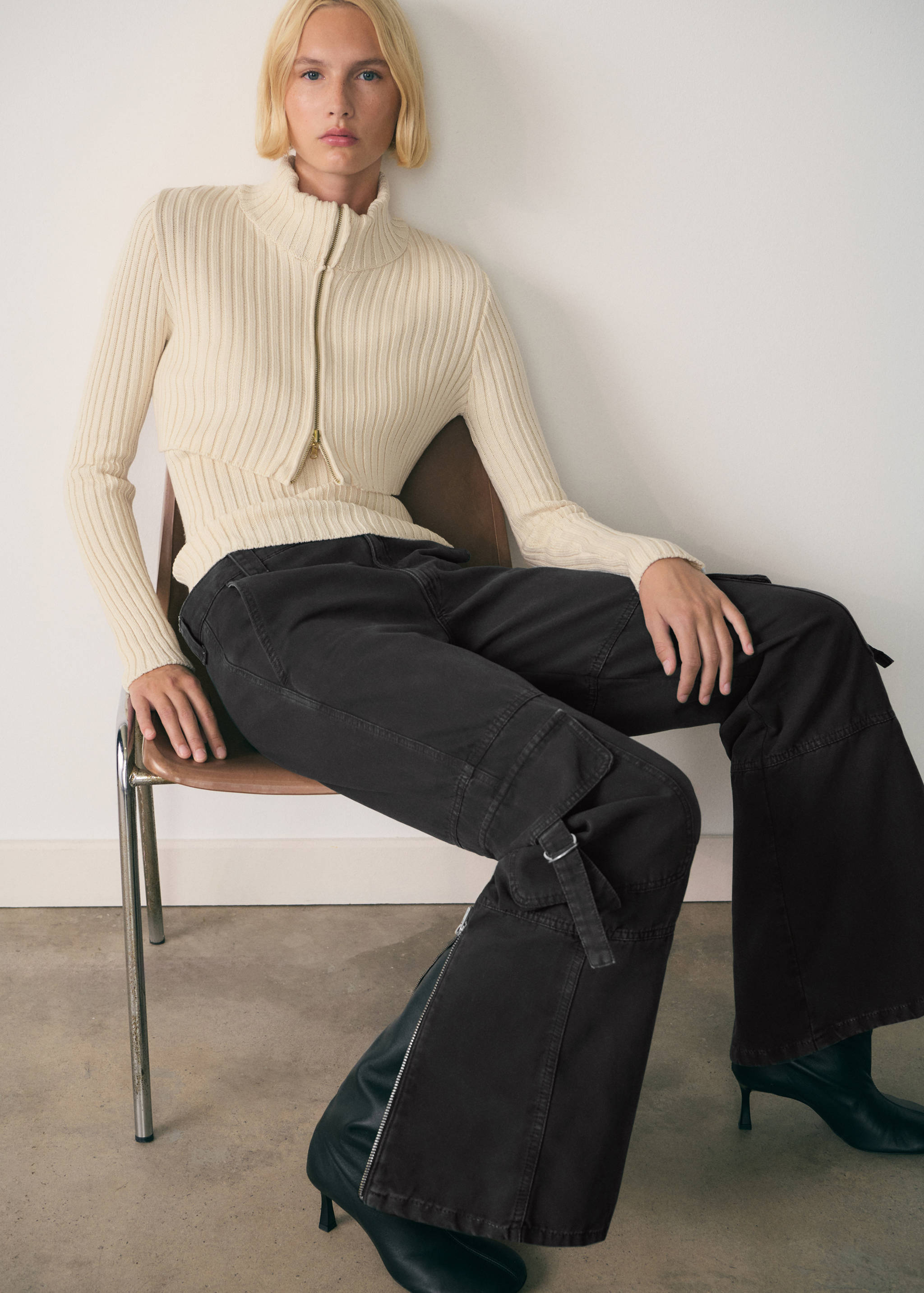 Jeans cargo cremalleras - Detalle del artículo 2