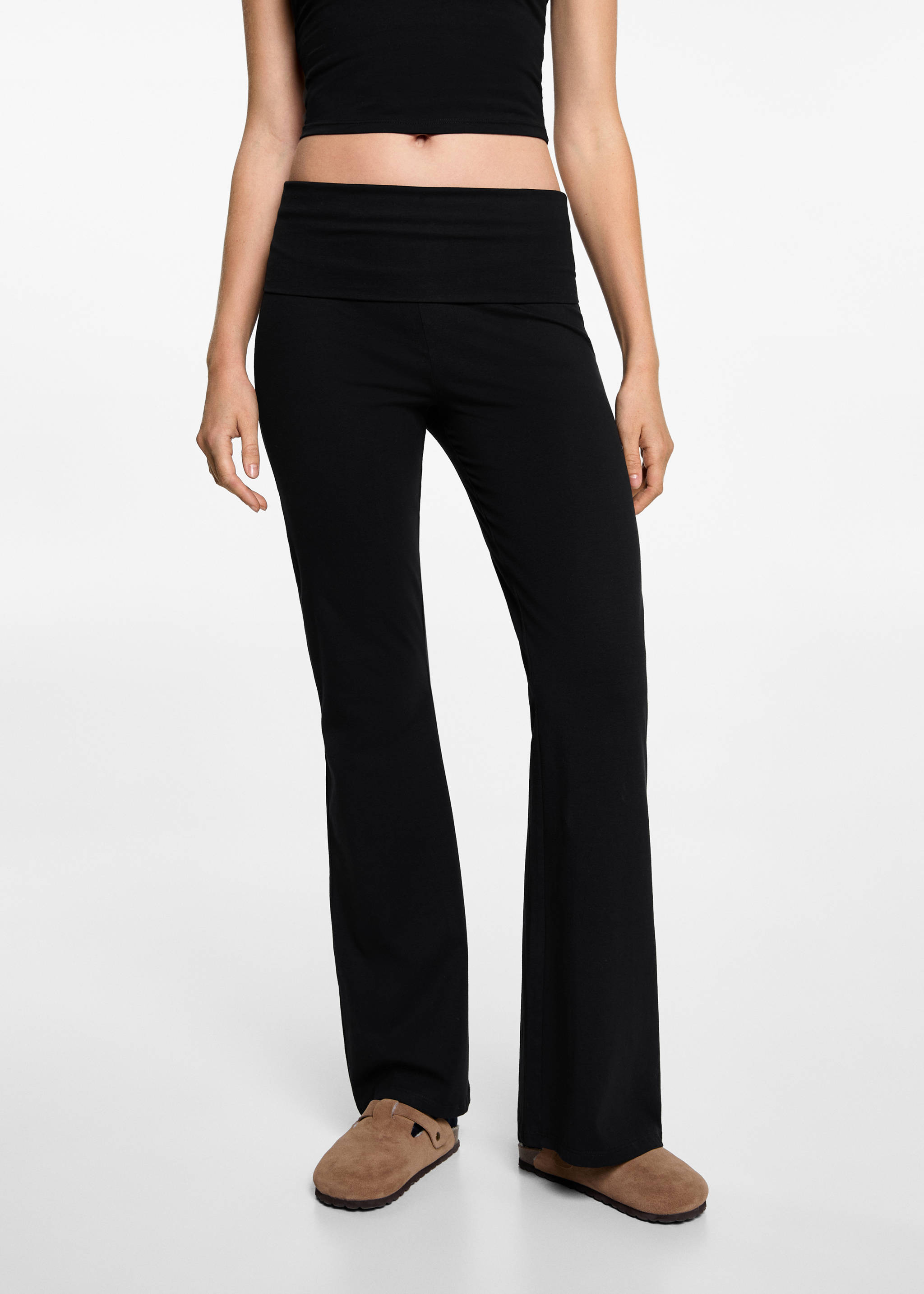 Leggings flare - Plano medio