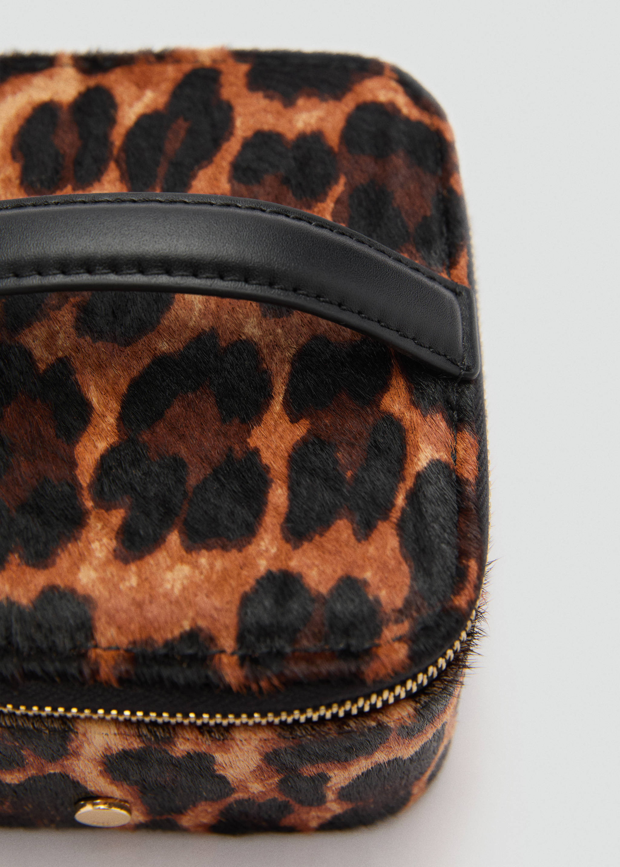 Leopard fur leather jewellery box - Details of the article 1