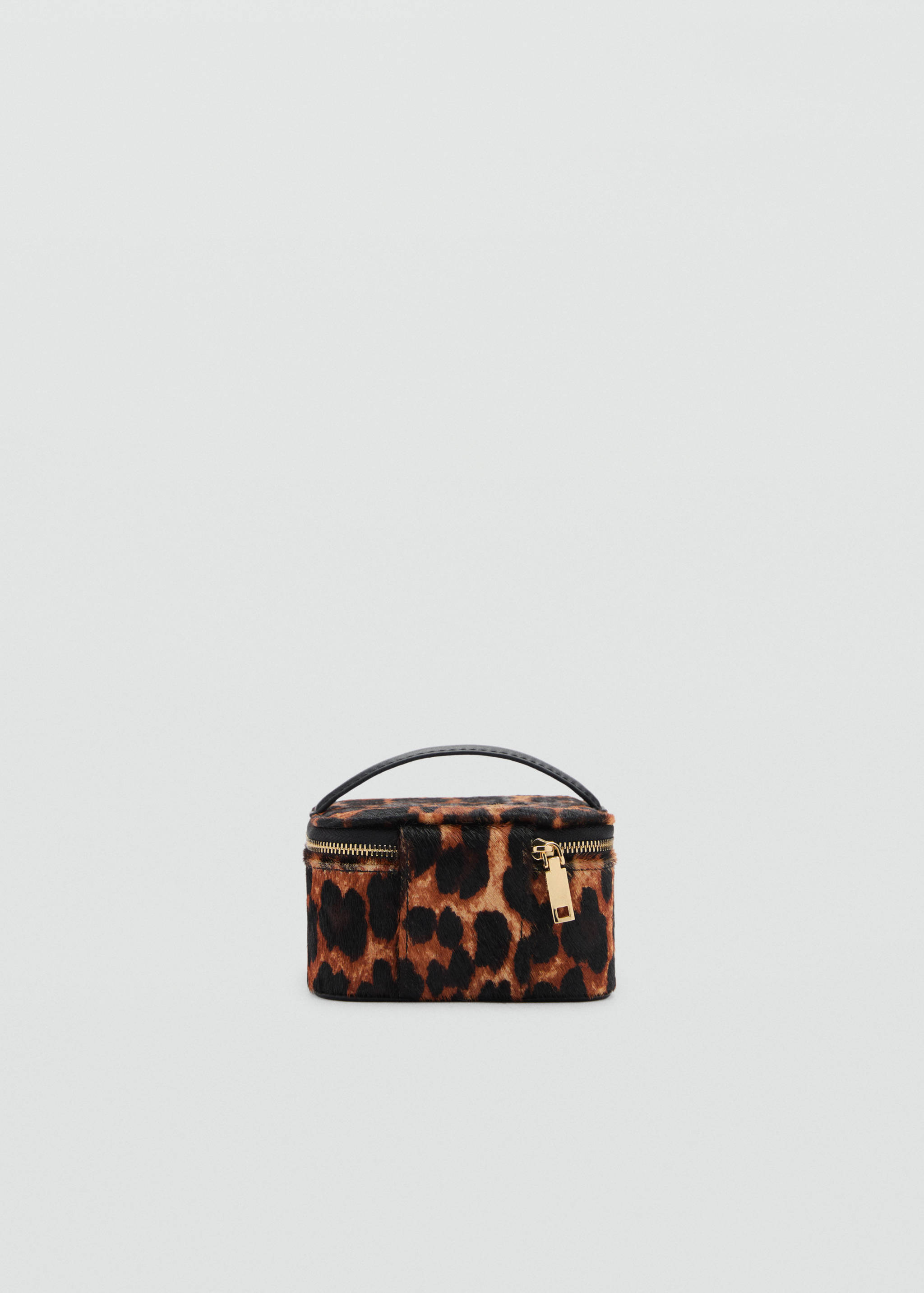 Leopard fur leather jewellery box - Details of the article 3
