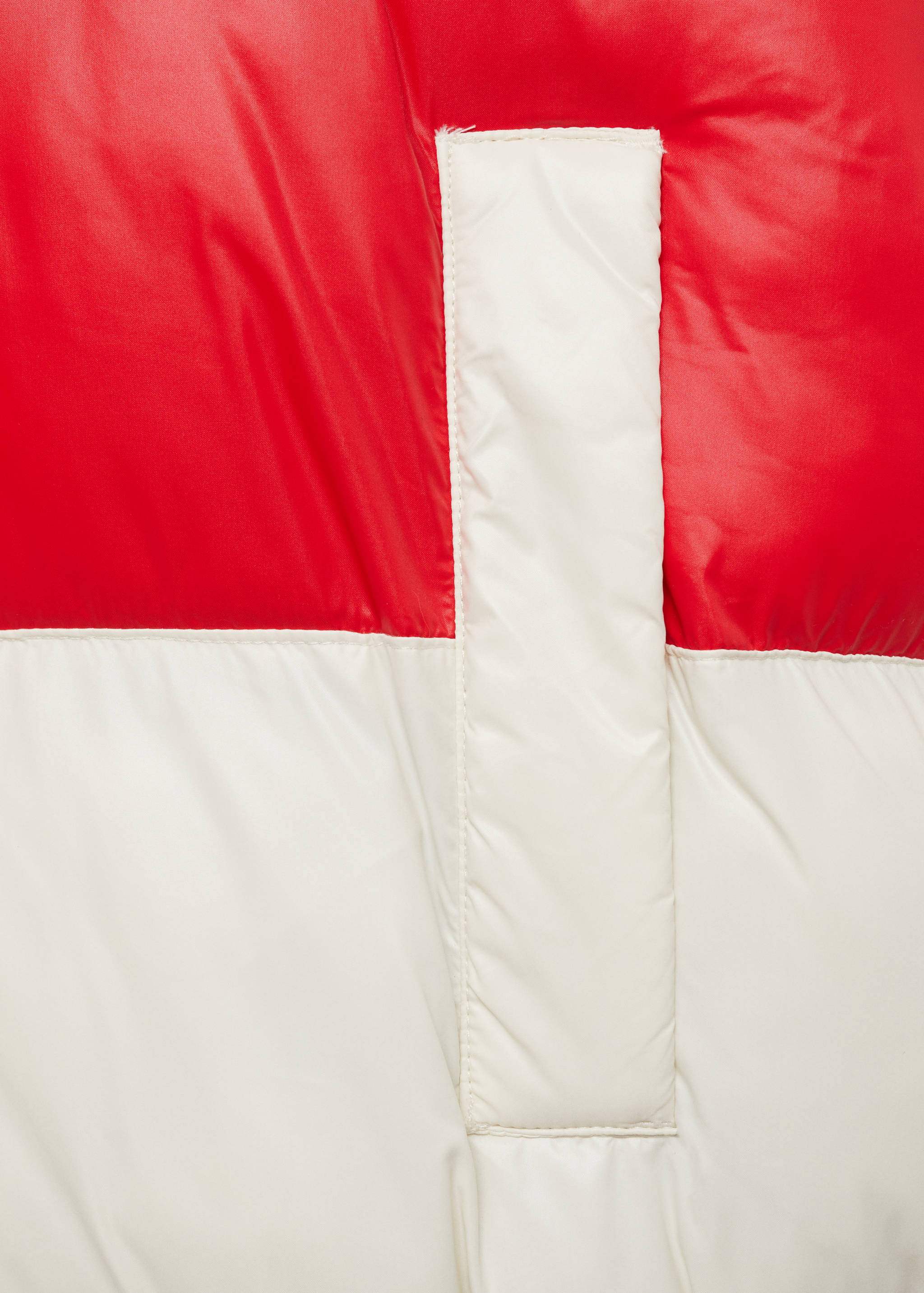 Tricolour quilted jacket - Details of the article 0