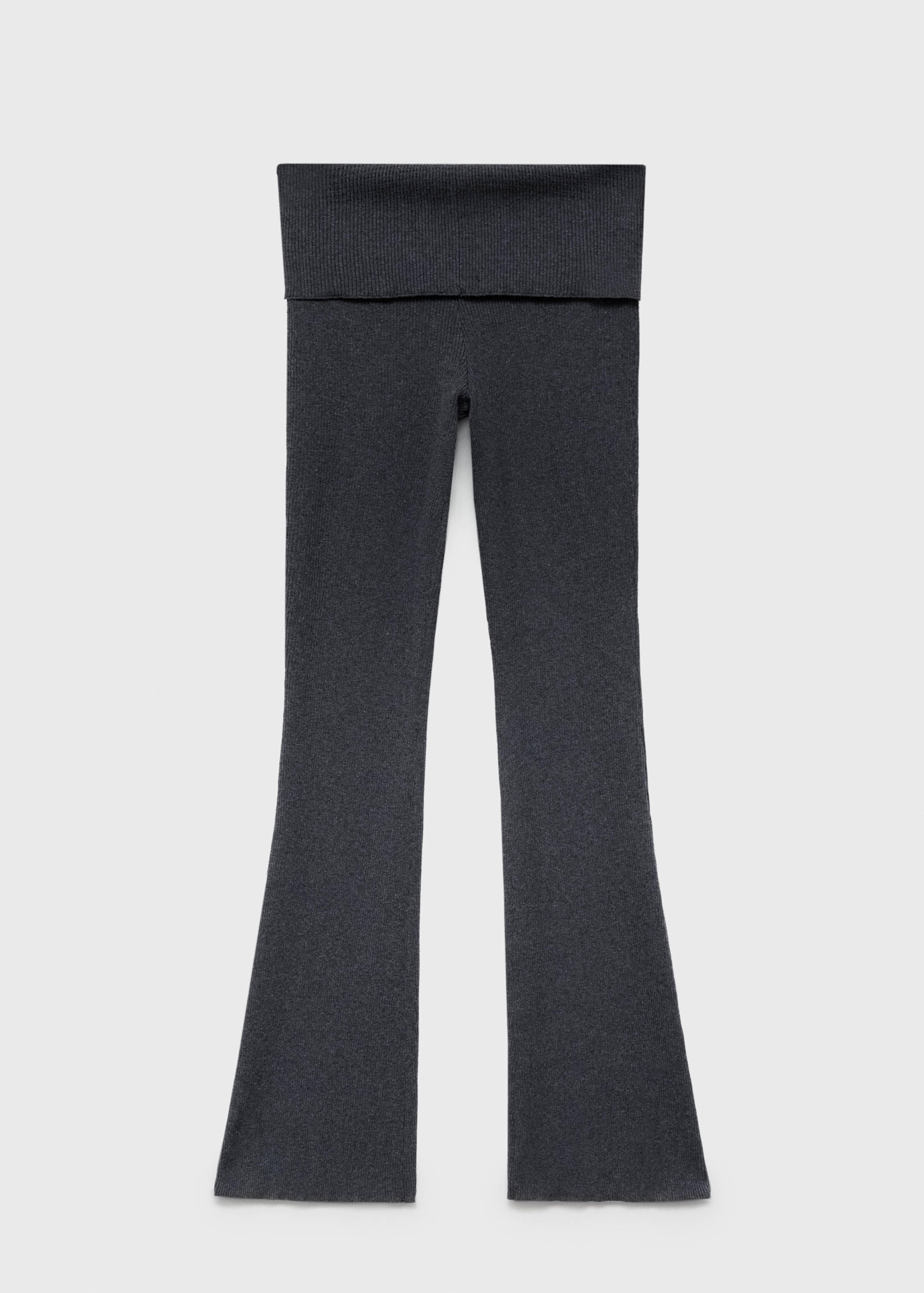 pants with knitted waistband - Article without model